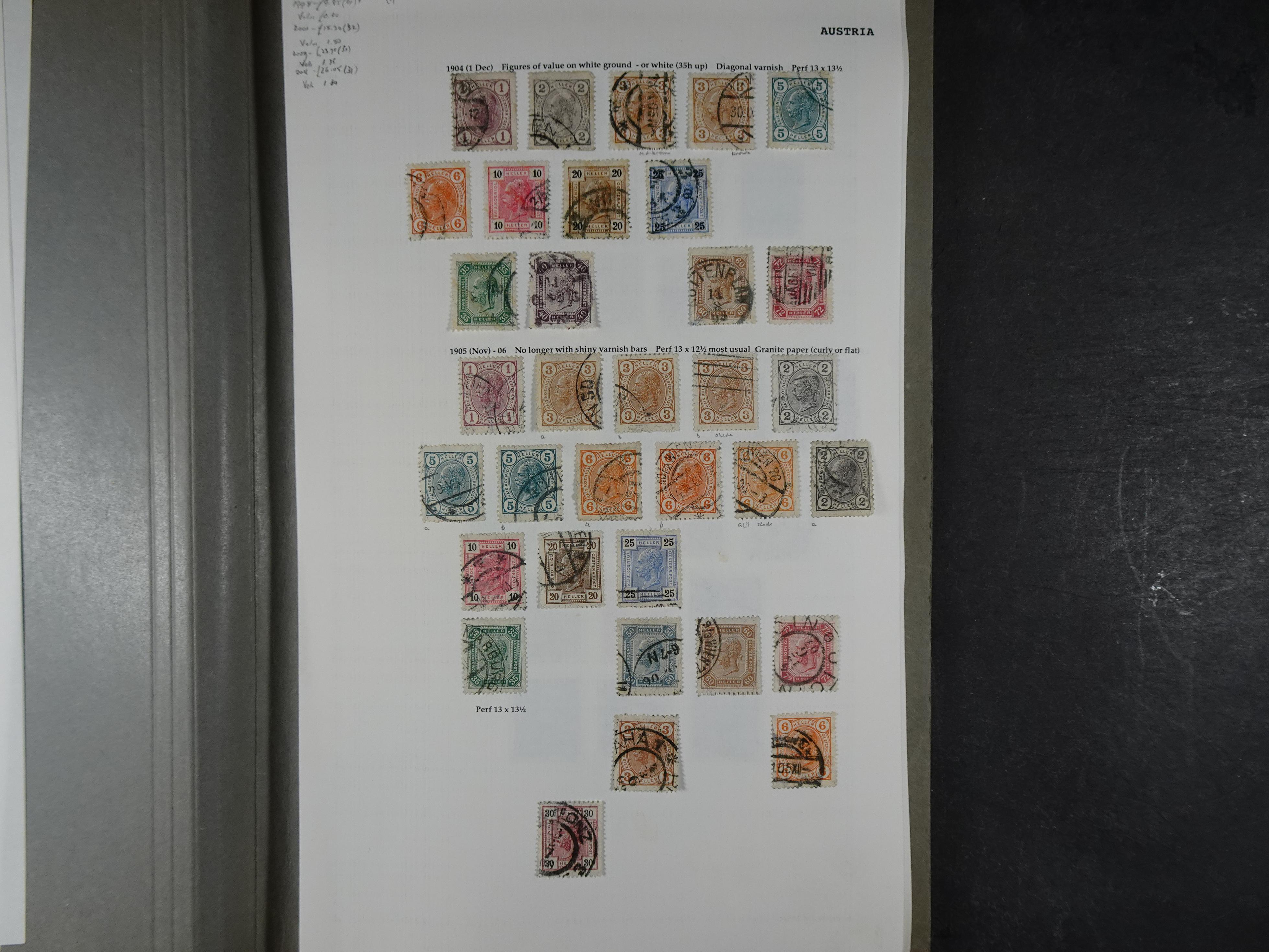 Goed complete verzameling 1850 - 1960 deels gestempeld met betere stempels.
deels 1e plakker, deels postfris. Zeer compleet.
+2 stockkaarten. 14