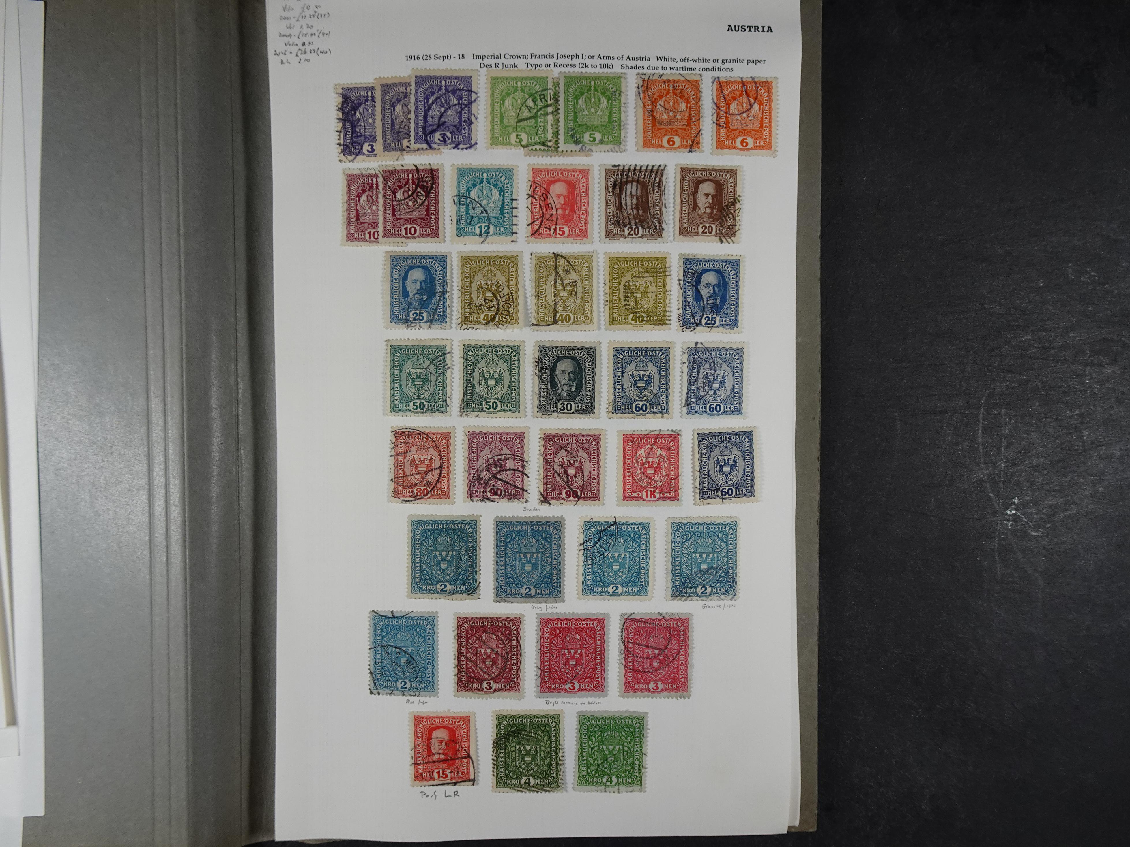 Goed complete verzameling 1850 - 1960 deels gestempeld met betere stempels.
deels 1e plakker, deels postfris. Zeer compleet.
+2 stockkaarten. 18