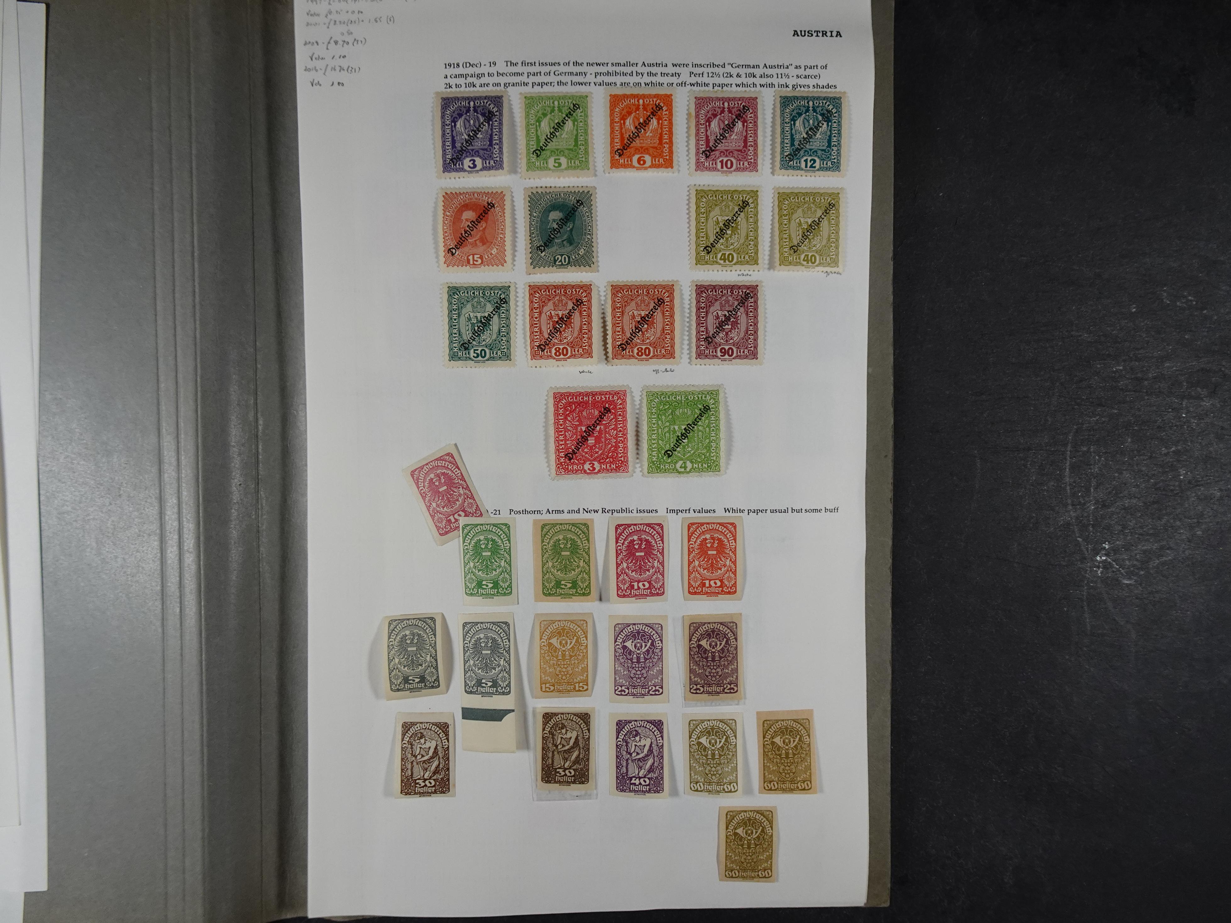 Goed complete verzameling 1850 - 1960 deels gestempeld met betere stempels.
deels 1e plakker, deels postfris. Zeer compleet.
+2 stockkaarten. 25