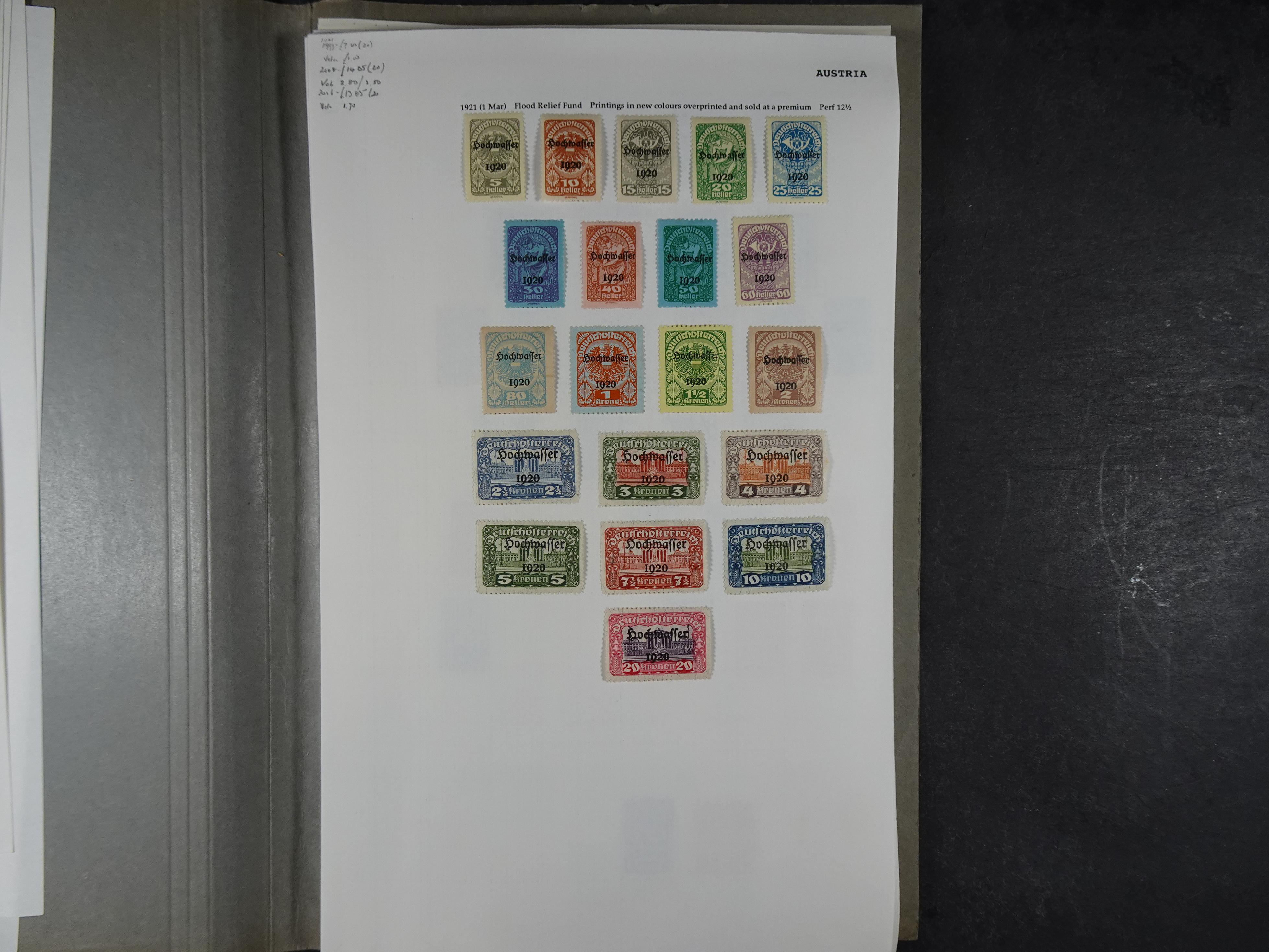 Goed complete verzameling 1850 - 1960 deels gestempeld met betere stempels.
deels 1e plakker, deels postfris. Zeer compleet.
+2 stockkaarten. 29