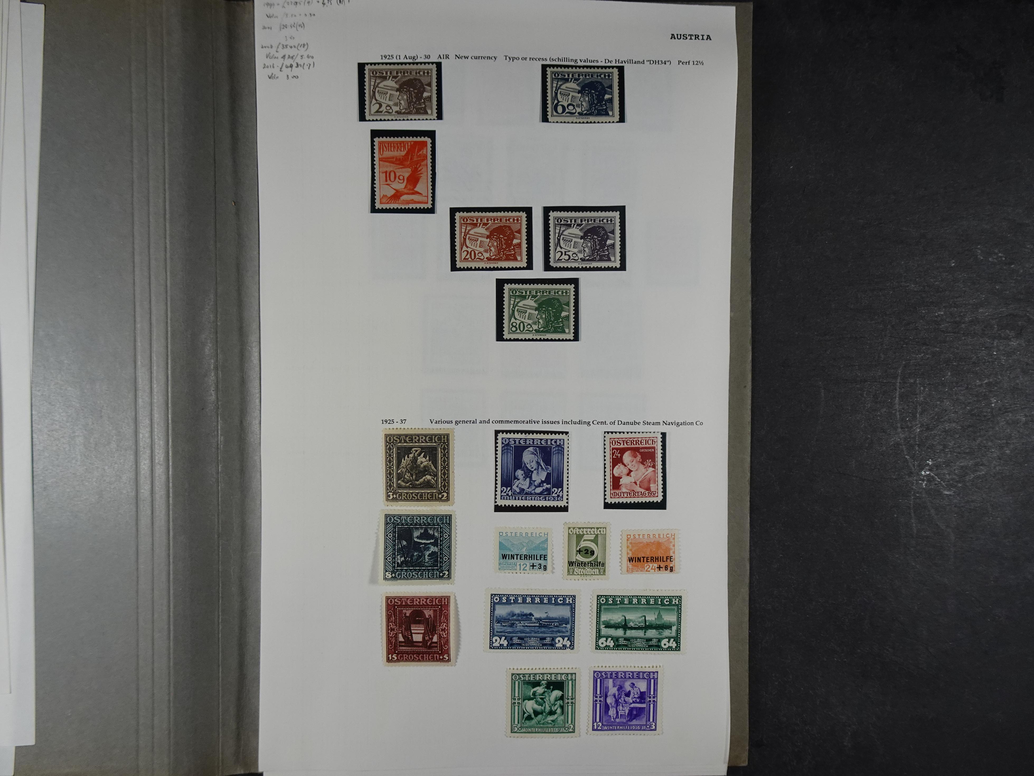 Goed complete verzameling 1850 - 1960 deels gestempeld met betere stempels.
deels 1e plakker, deels postfris. Zeer compleet.
+2 stockkaarten. 32