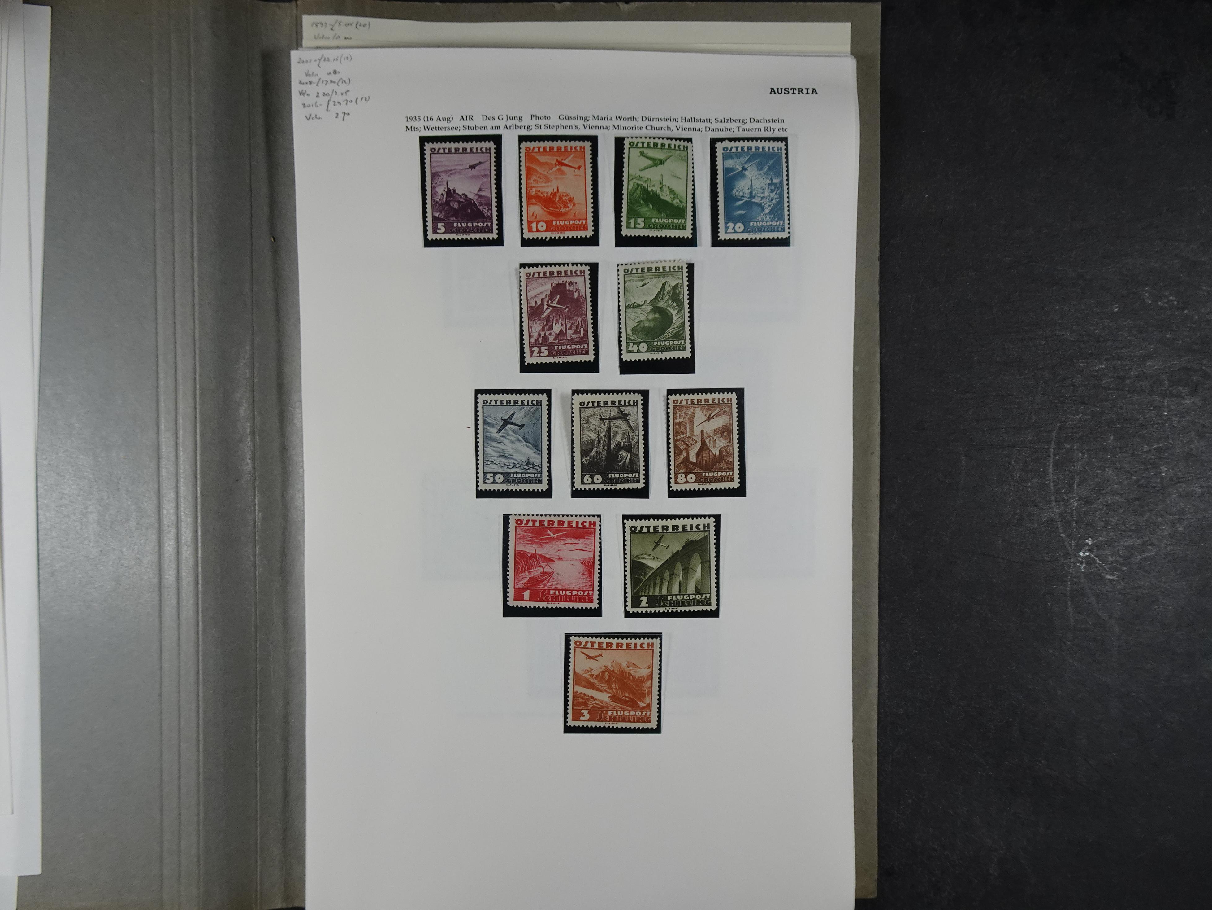 Goed complete verzameling 1850 - 1960 deels gestempeld met betere stempels.
deels 1e plakker, deels postfris. Zeer compleet.
+2 stockkaarten. 34