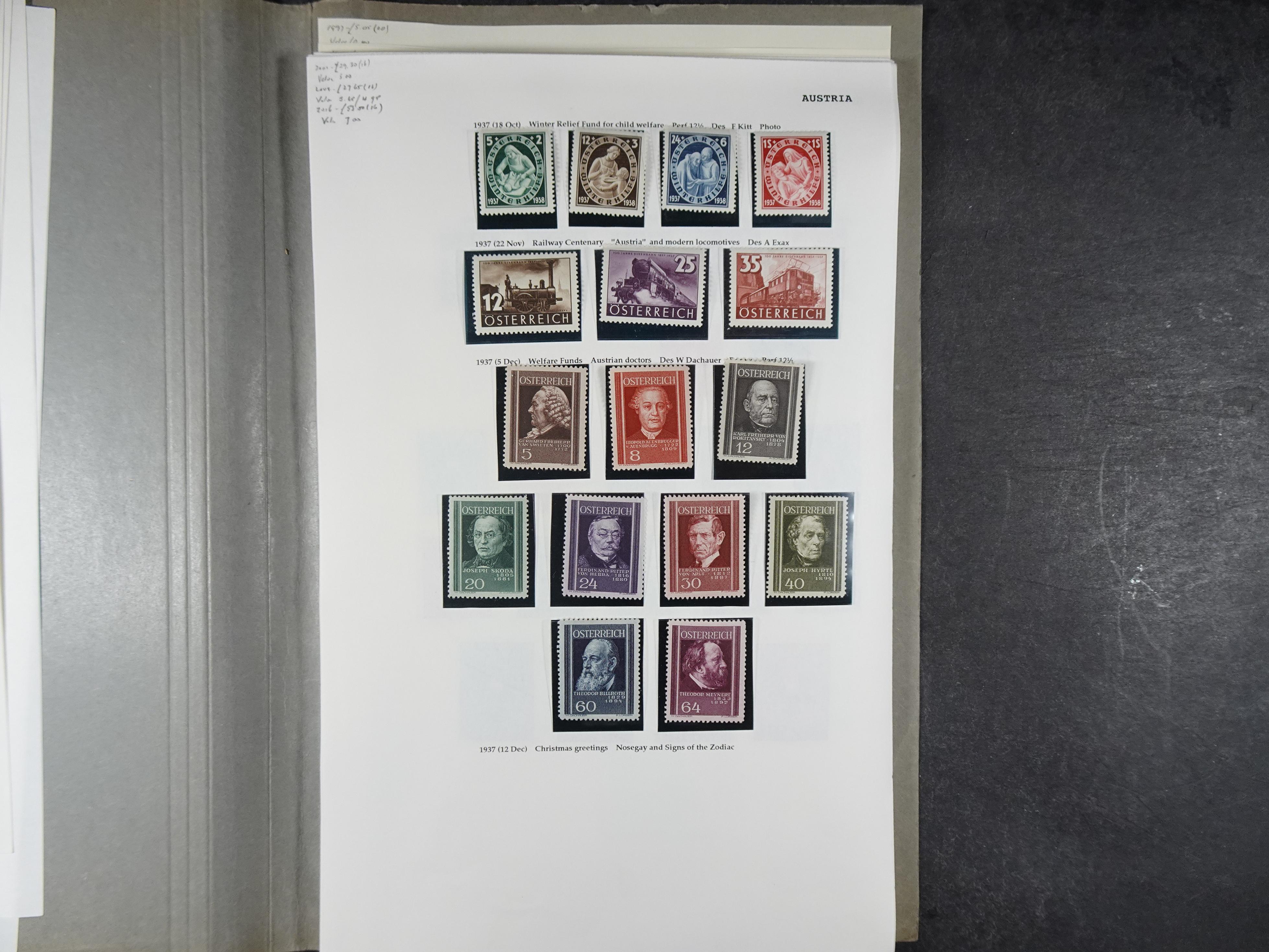 Goed complete verzameling 1850 - 1960 deels gestempeld met betere stempels.
deels 1e plakker, deels postfris. Zeer compleet.
+2 stockkaarten. 35