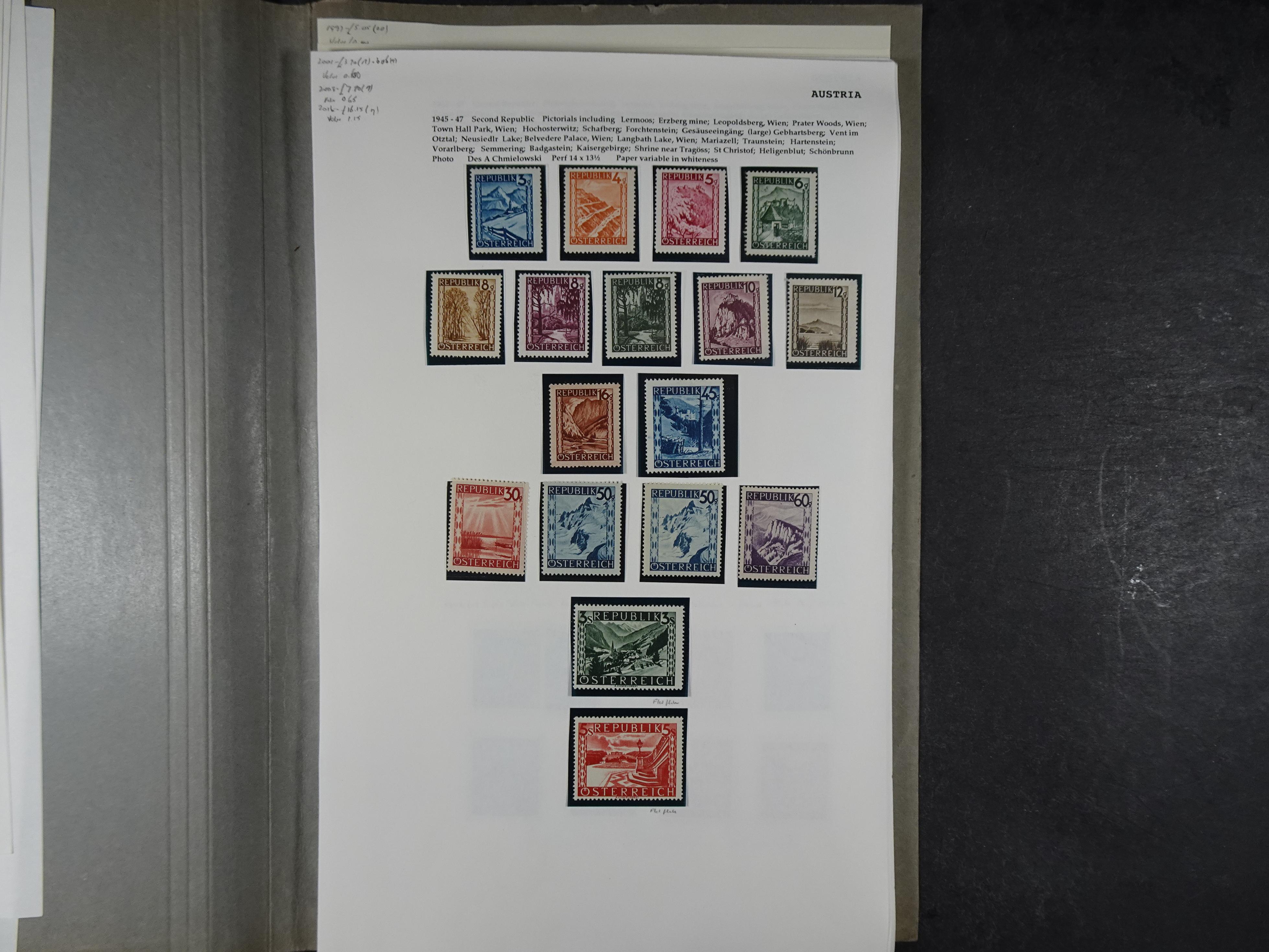 Goed complete verzameling 1850 - 1960 deels gestempeld met betere stempels.
deels 1e plakker, deels postfris. Zeer compleet.
+2 stockkaarten. 39