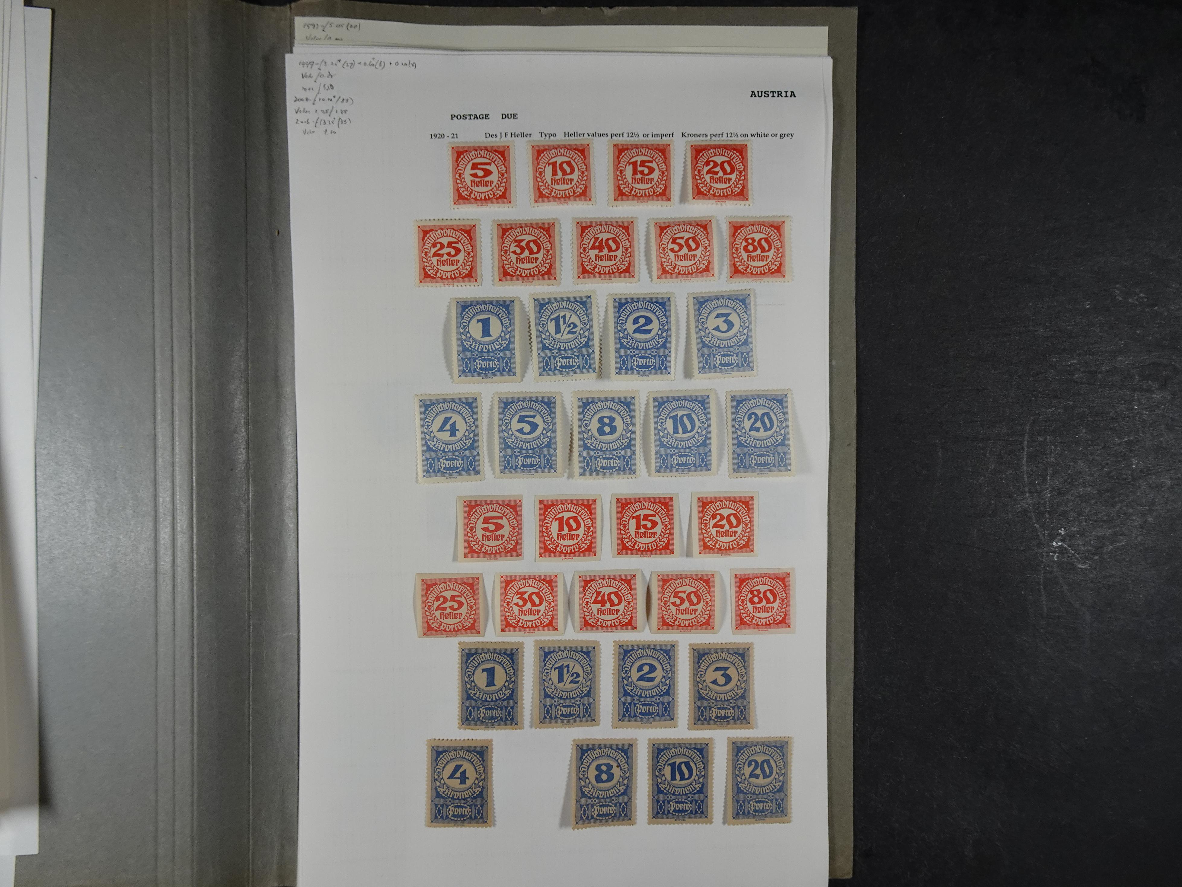 Goed complete verzameling 1850 - 1960 deels gestempeld met betere stempels.
deels 1e plakker, deels postfris. Zeer compleet.
+2 stockkaarten. 63