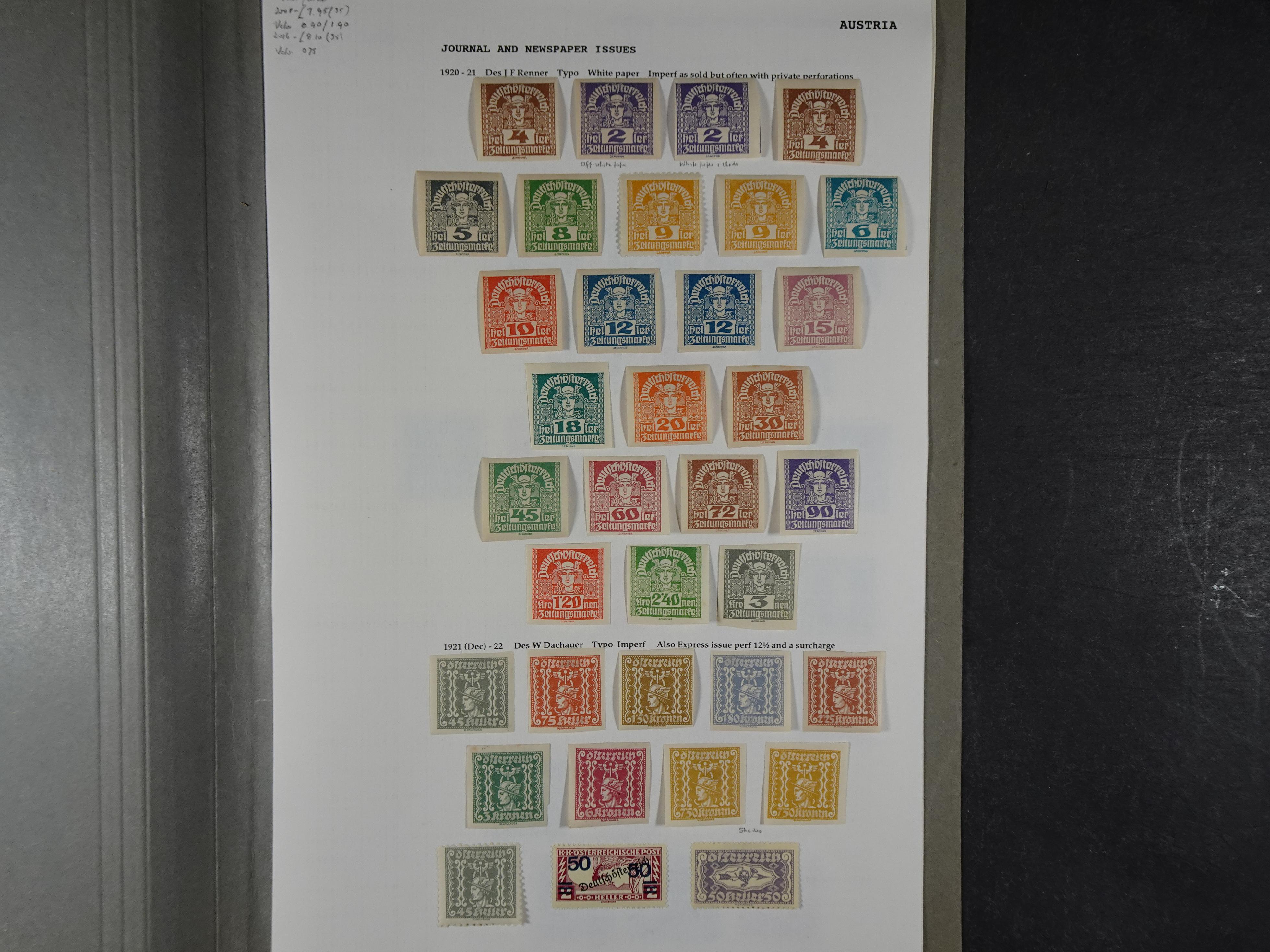 Goed complete verzameling 1850 - 1960 deels gestempeld met betere stempels.
deels 1e plakker, deels postfris. Zeer compleet.
+2 stockkaarten. 68