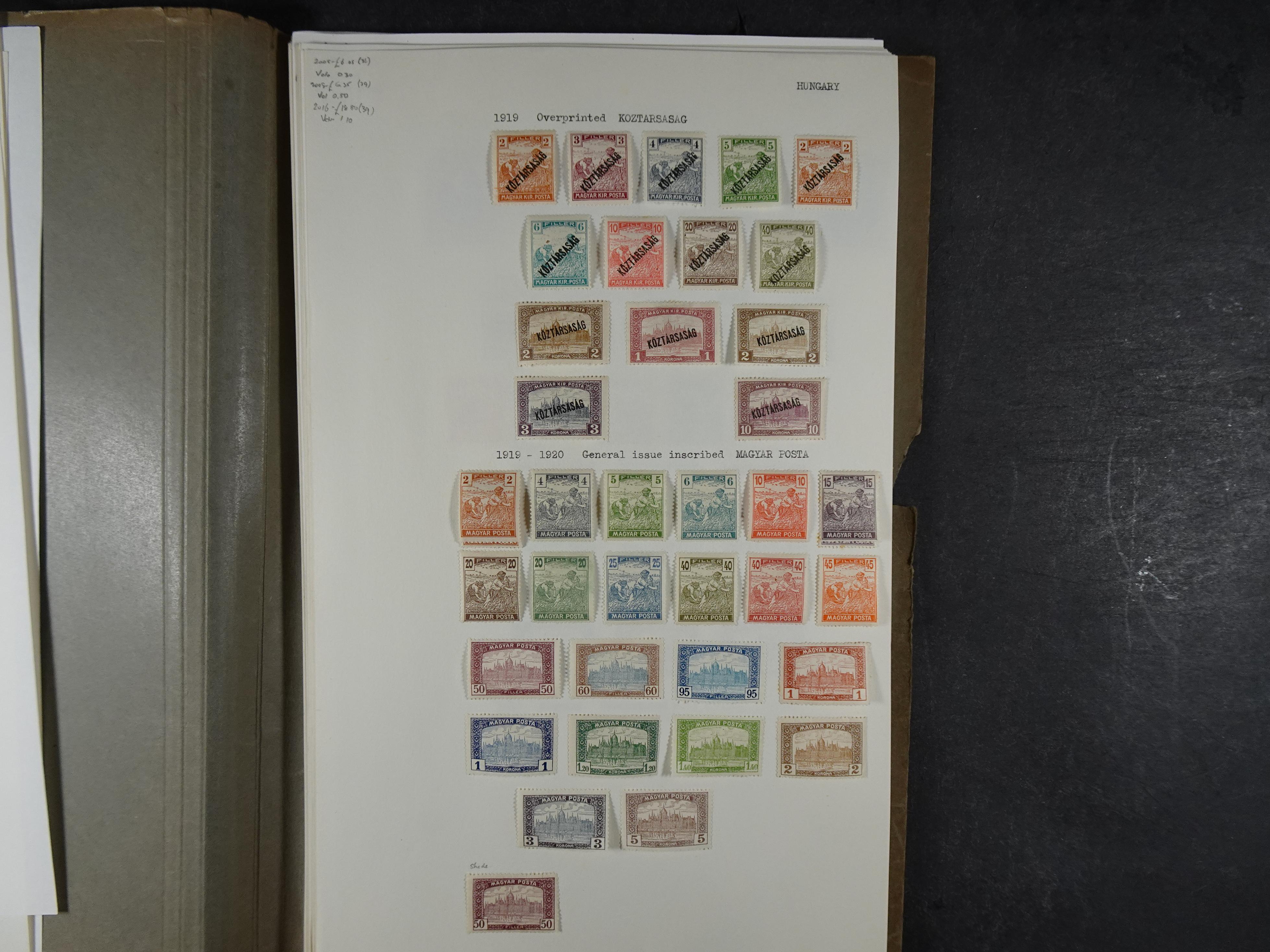 Aardige collectie met fraai gestempelde begin periode materiaal 1e plakker. 5