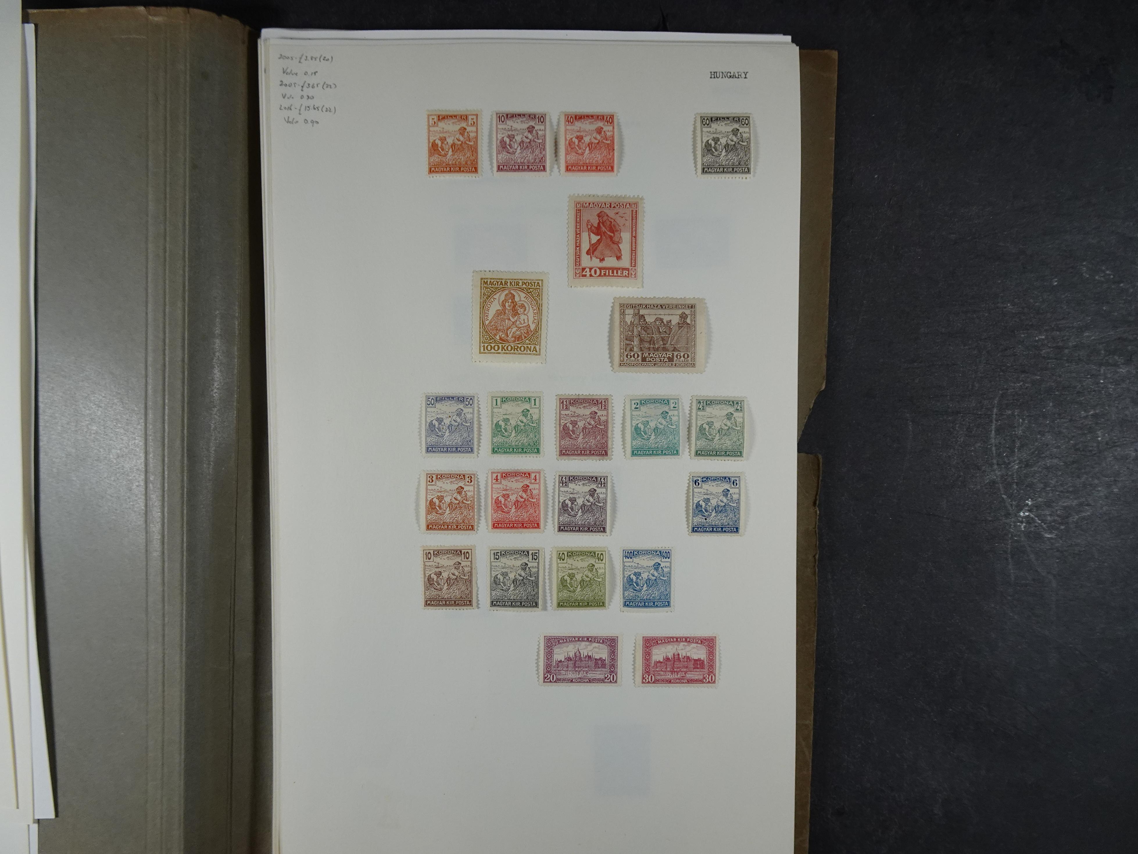 Aardige collectie met fraai gestempelde begin periode materiaal 1e plakker. 8