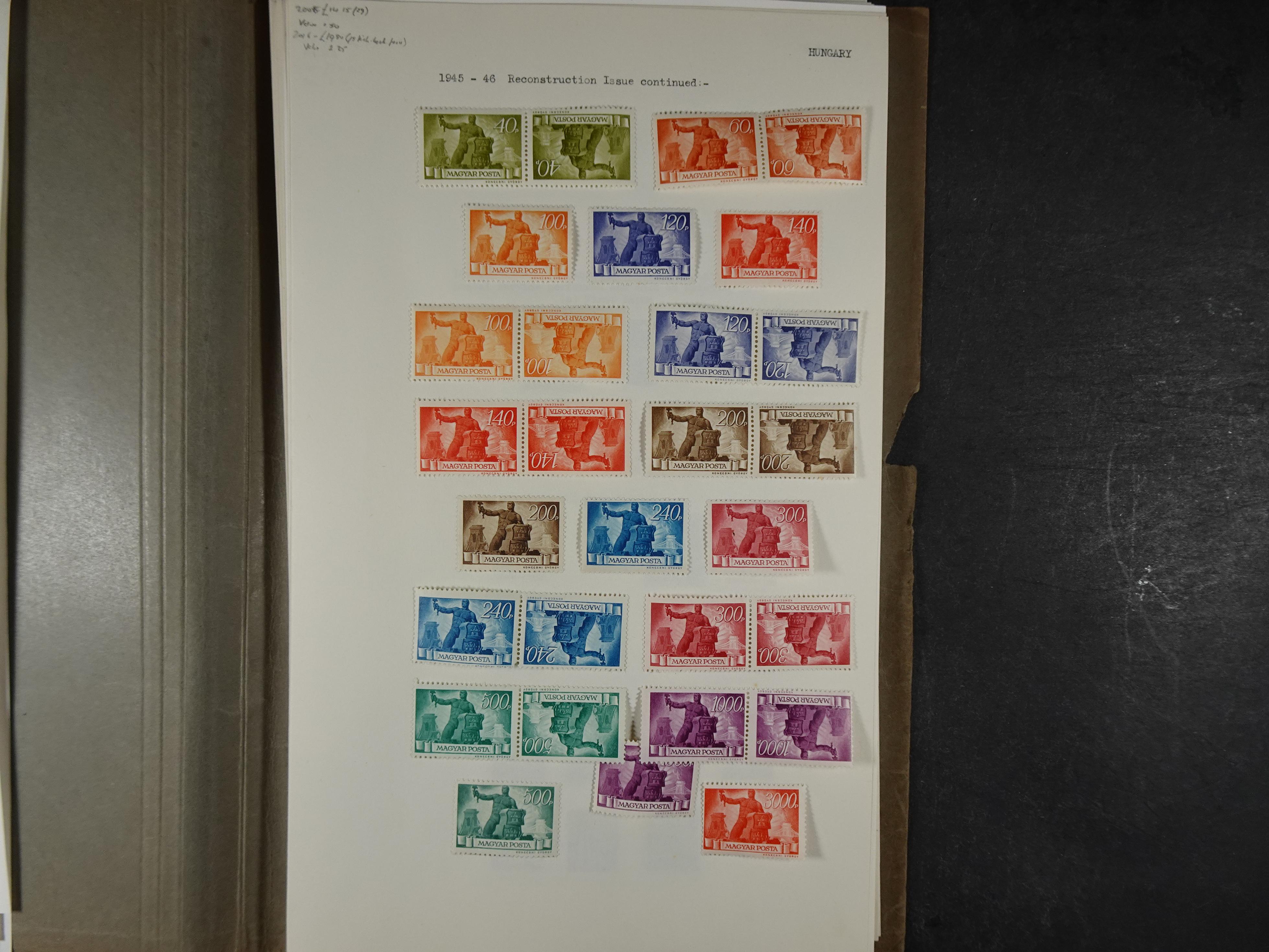 Aardige collectie met fraai gestempelde begin periode materiaal 1e plakker. 15