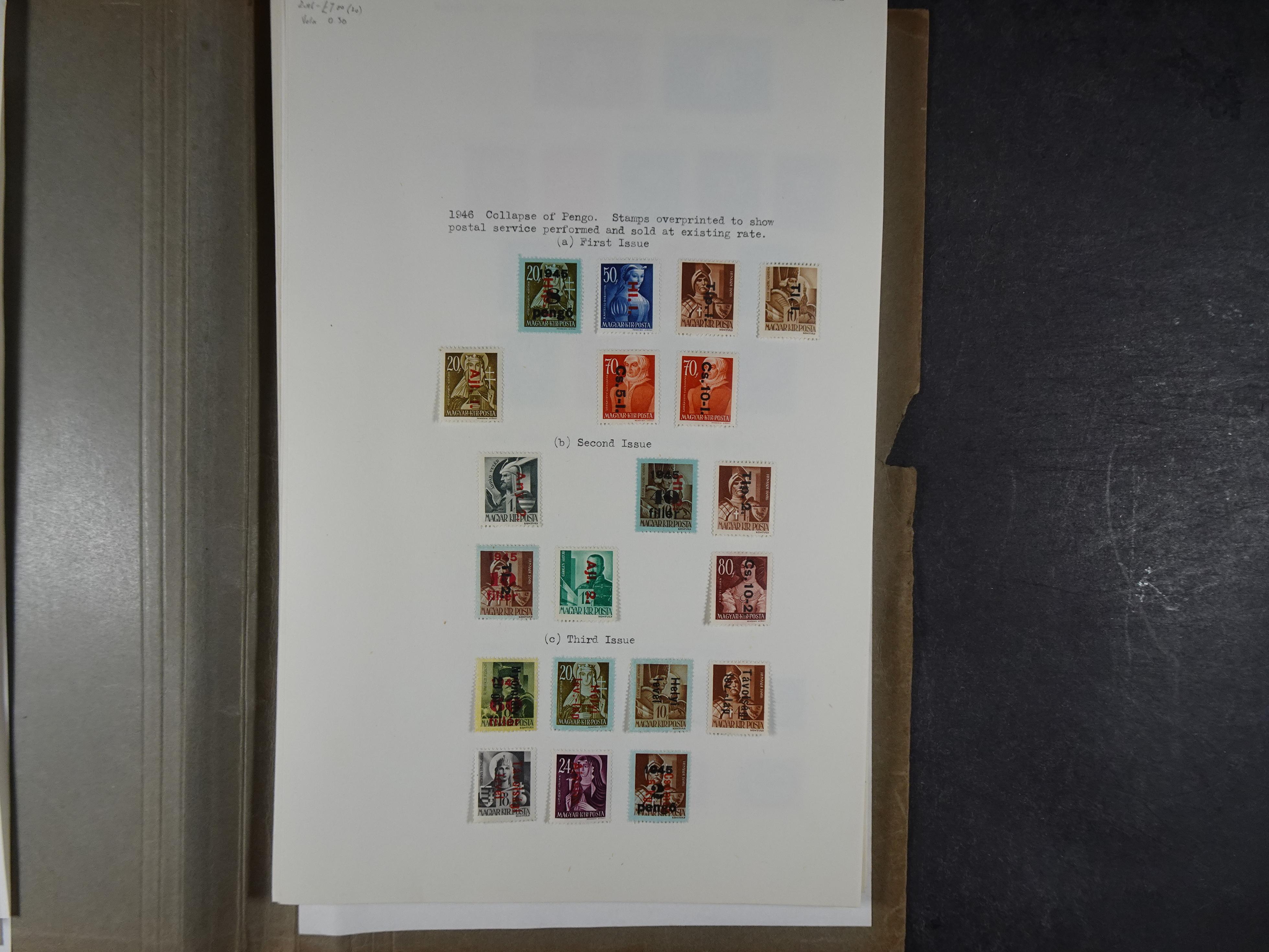 Aardige collectie met fraai gestempelde begin periode materiaal 1e plakker. 16