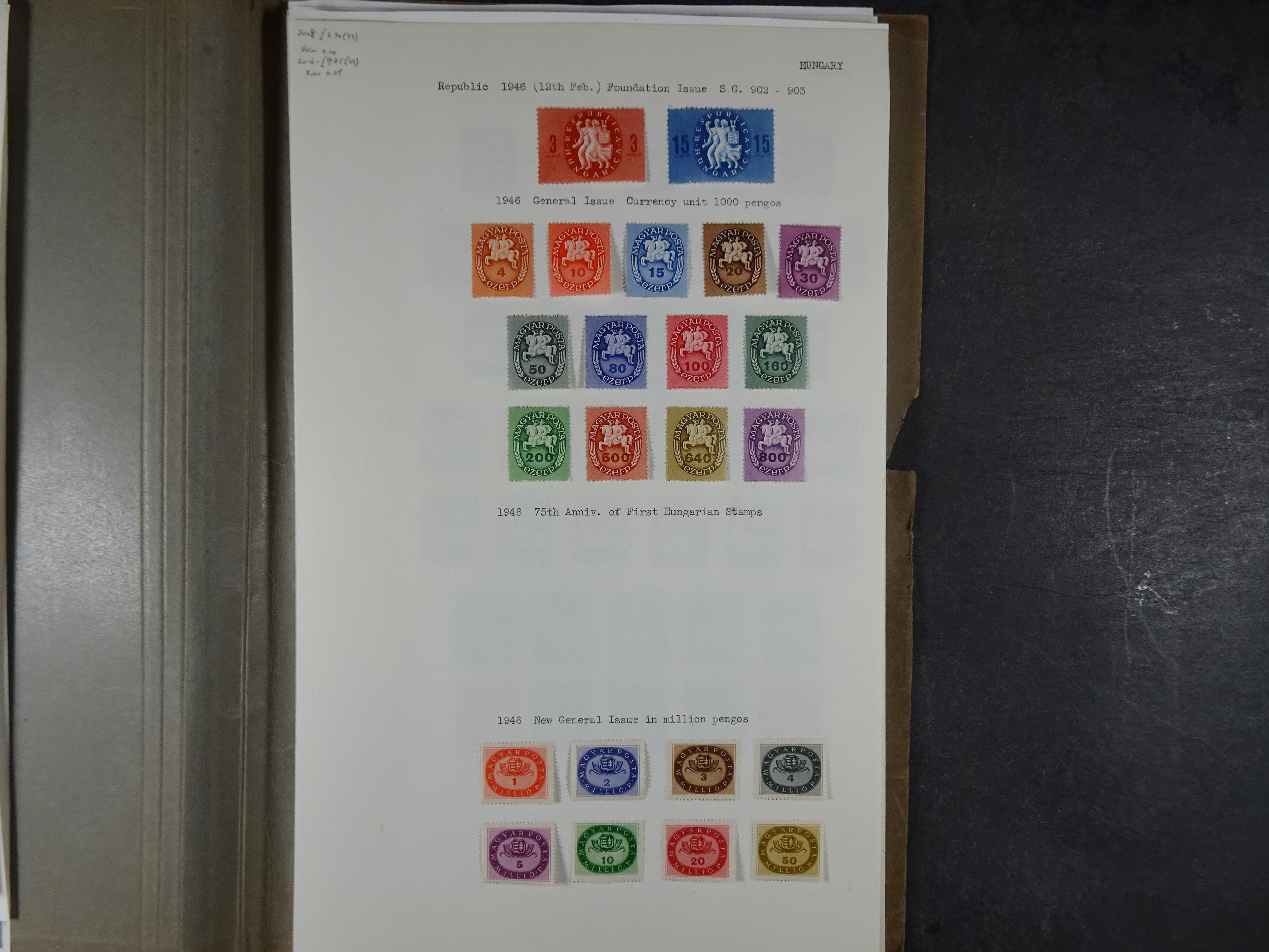 Aardige collectie met fraai gestempelde begin periode materiaal 1e plakker. 17