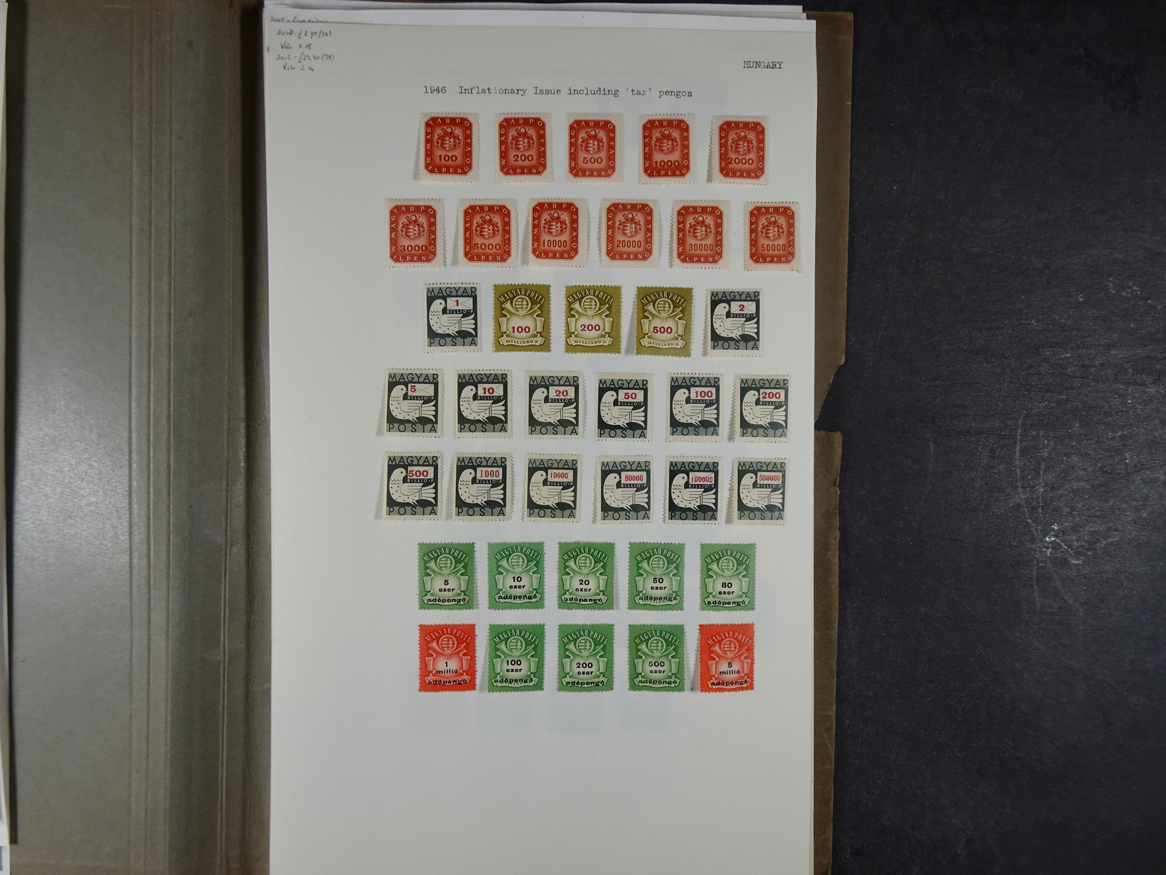 Aardige collectie met fraai gestempelde begin periode materiaal 1e plakker. 18