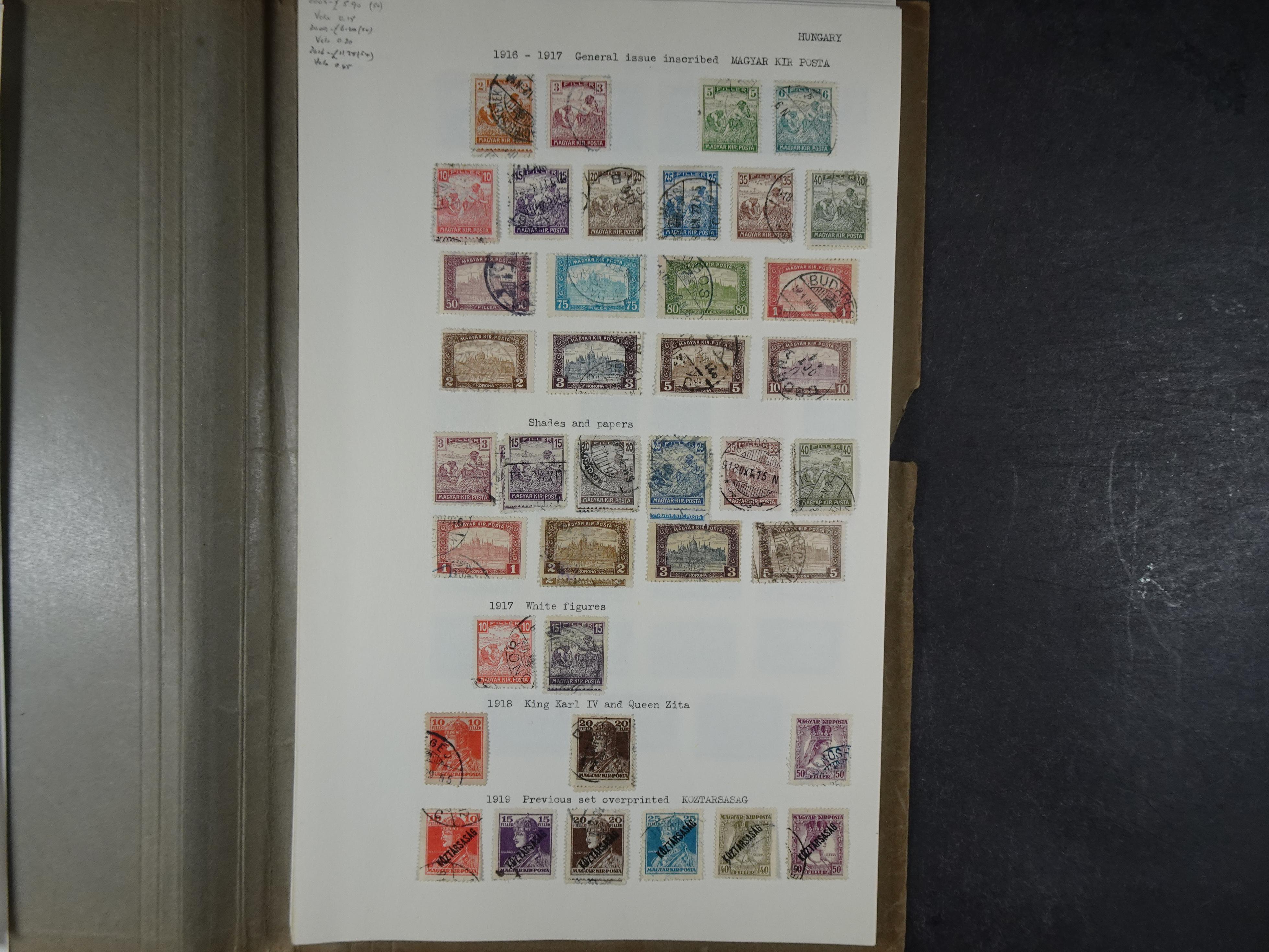 Aardige collectie met fraai gestempelde begin periode materiaal 1e plakker. 25