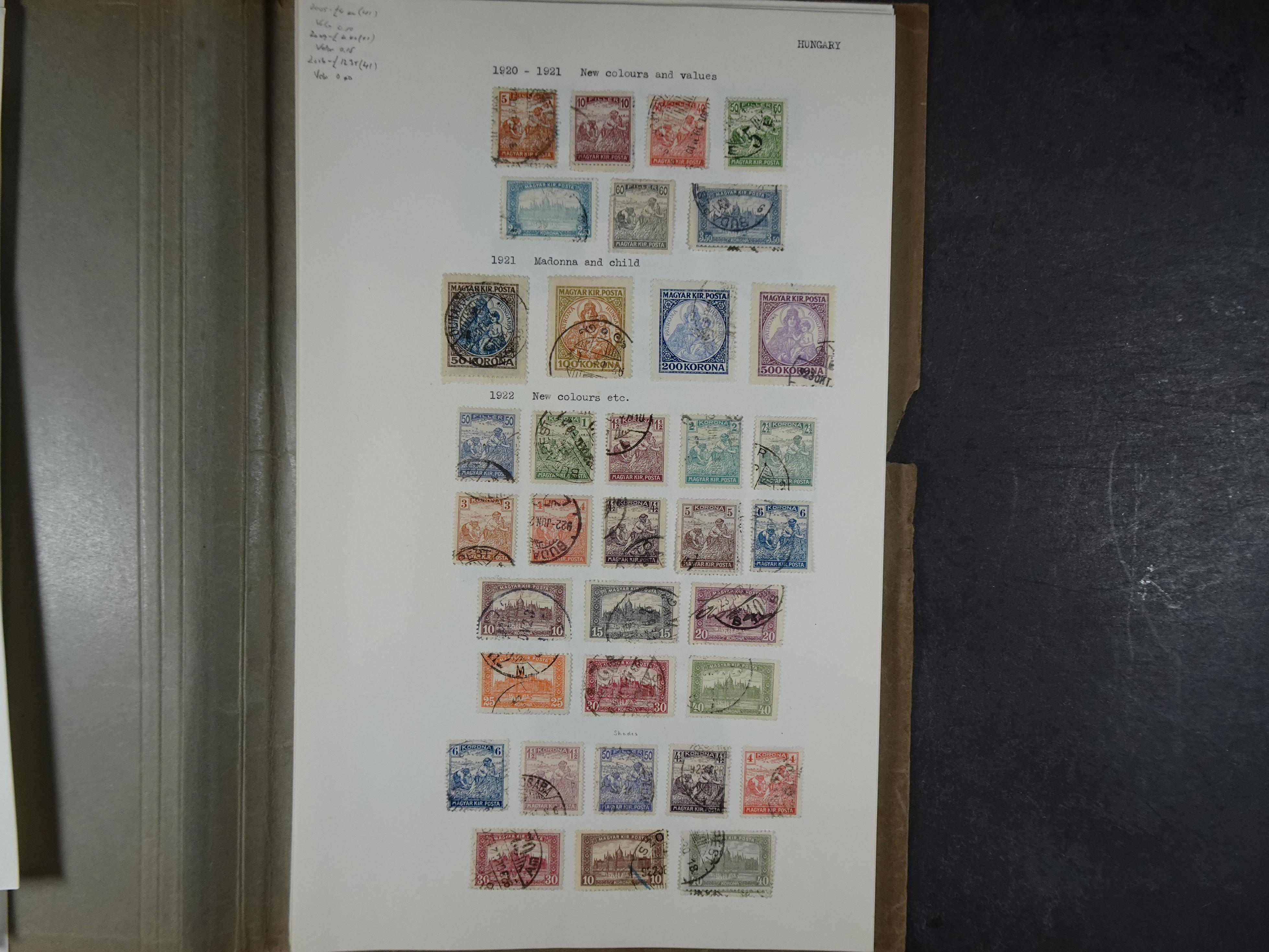 Aardige collectie met fraai gestempelde begin periode materiaal 1e plakker. 28