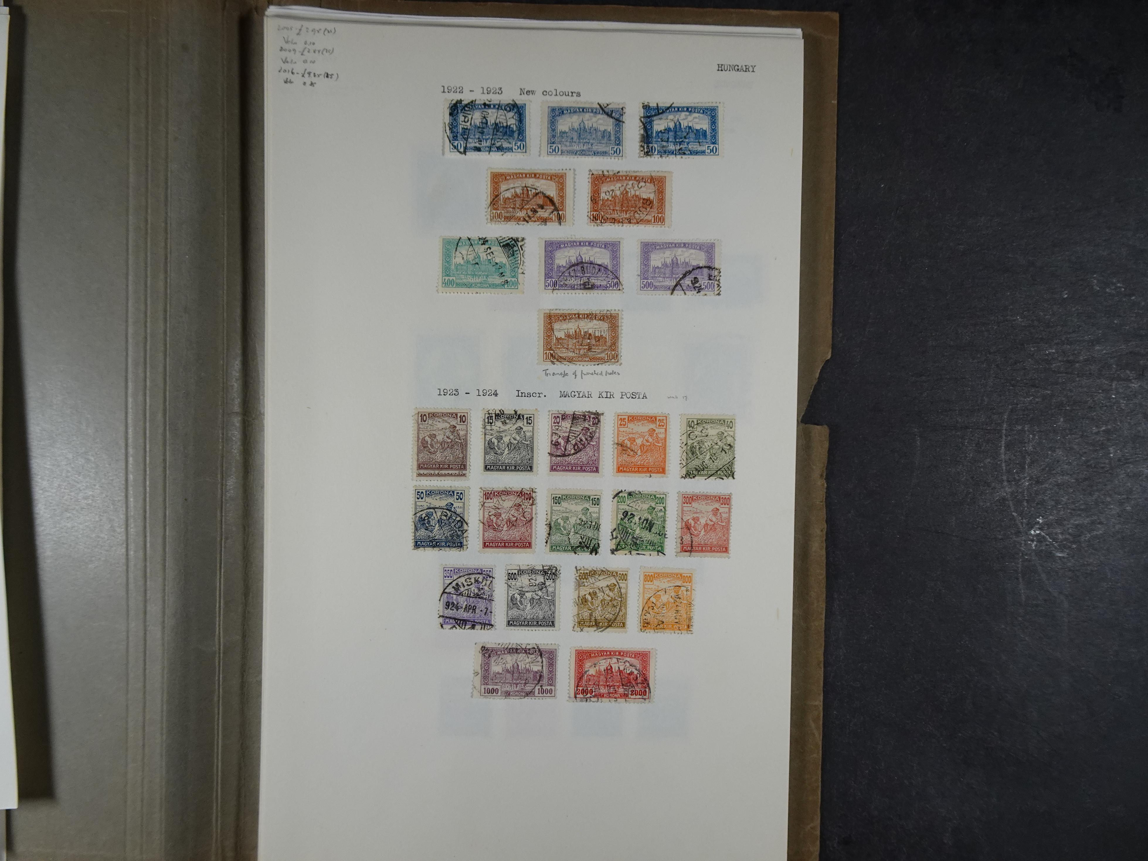 Aardige collectie met fraai gestempelde begin periode materiaal 1e plakker. 29