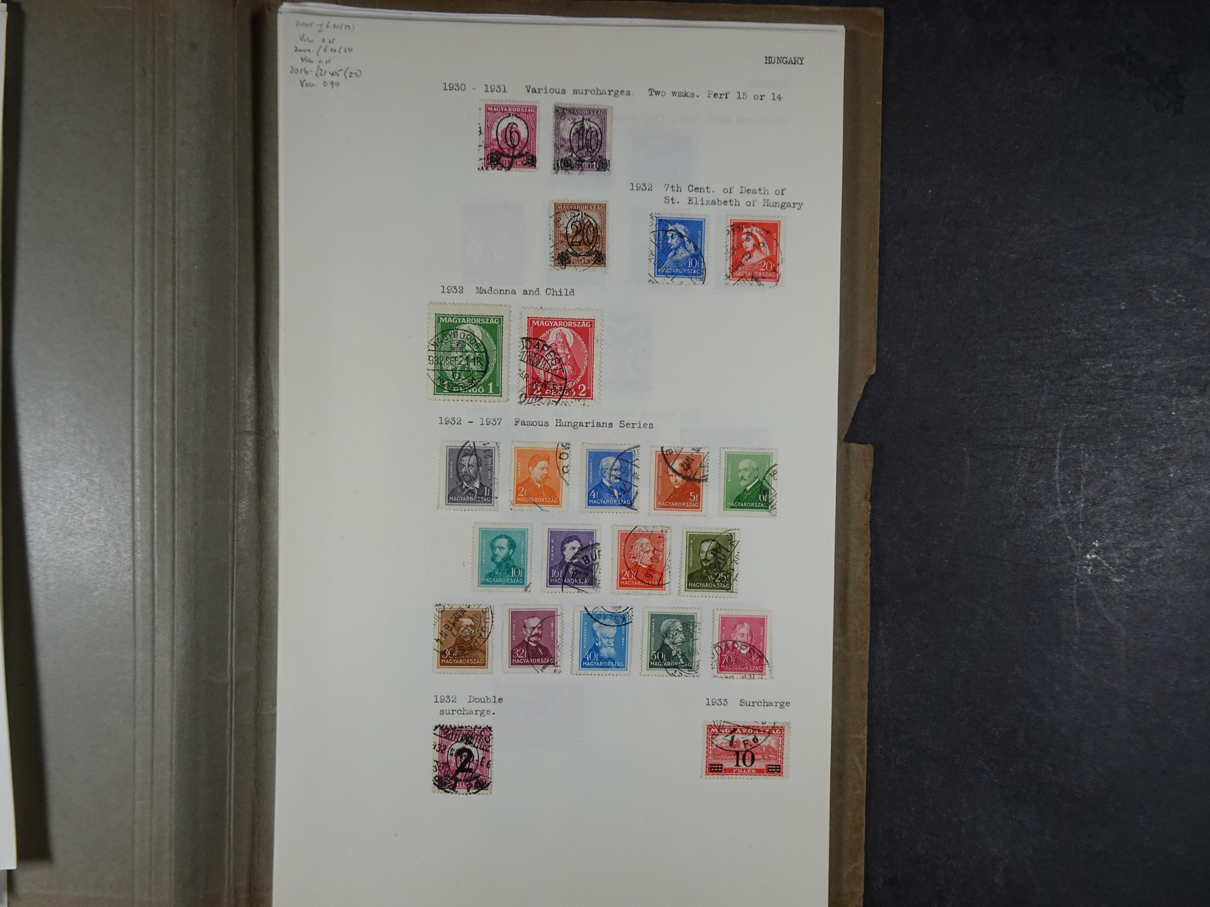 Aardige collectie met fraai gestempelde begin periode materiaal 1e plakker. 34