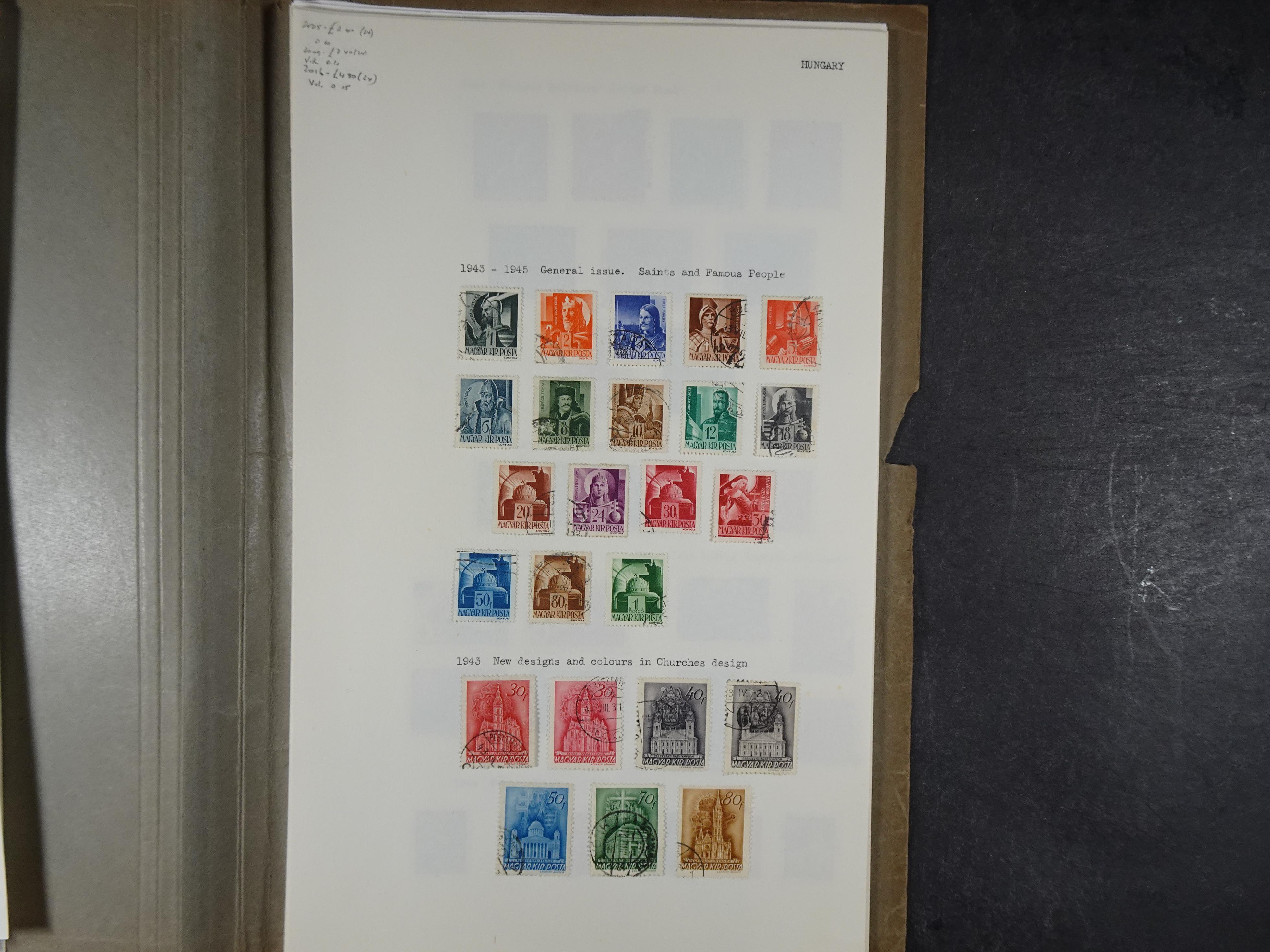 Aardige collectie met fraai gestempelde begin periode materiaal 1e plakker. 40