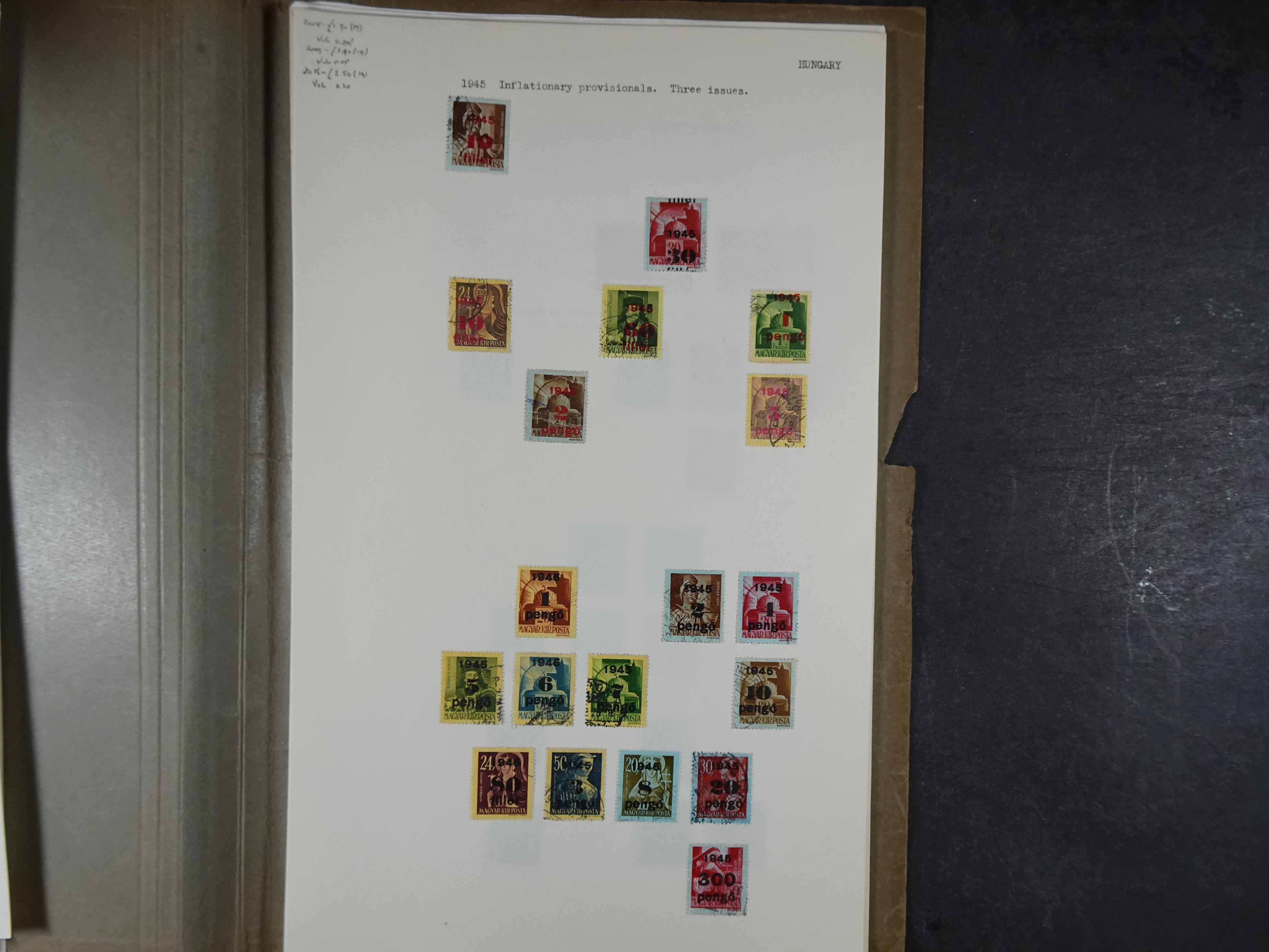 Aardige collectie met fraai gestempelde begin periode materiaal 1e plakker. 42