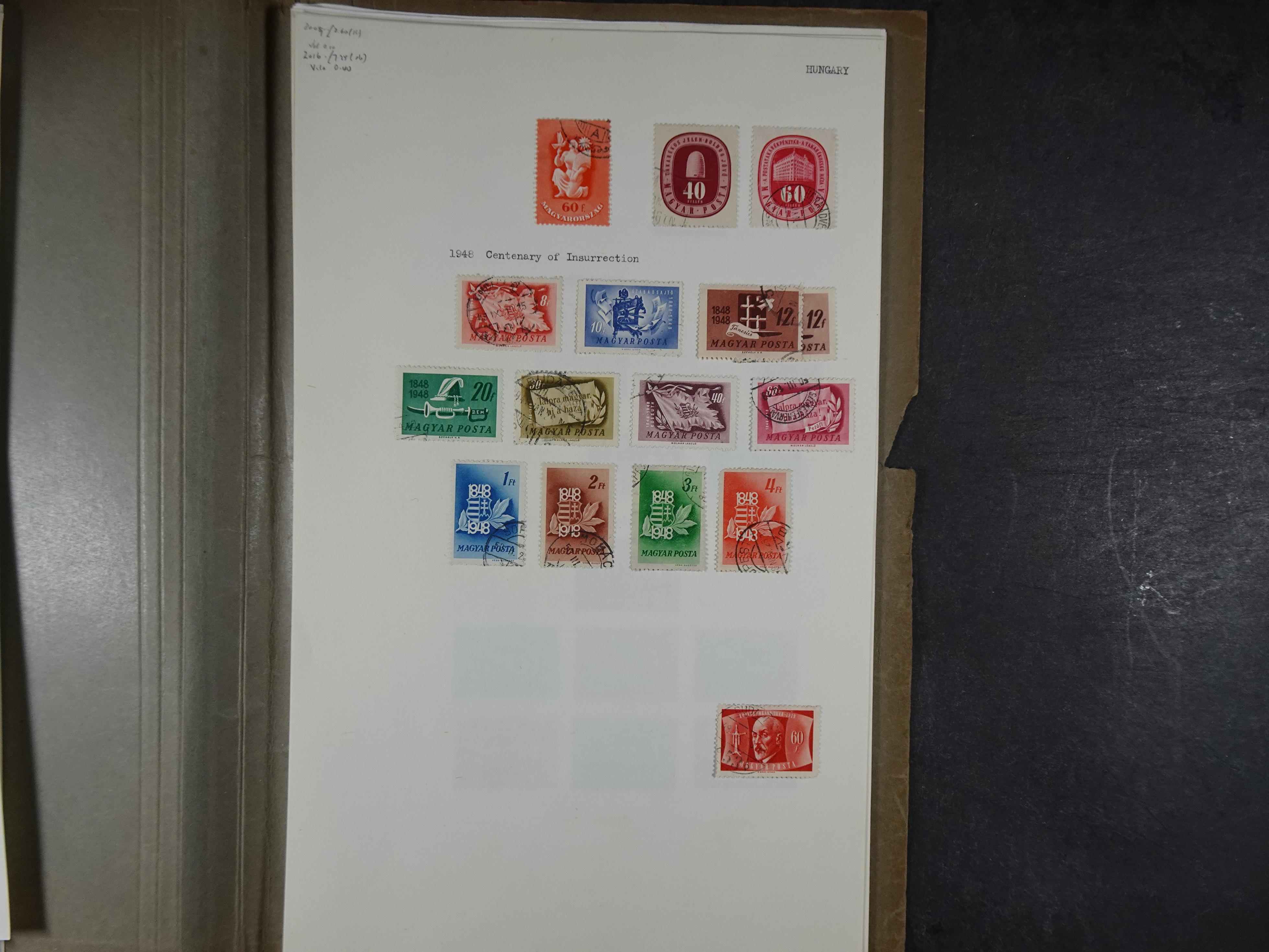 Aardige collectie met fraai gestempelde begin periode materiaal 1e plakker. 46