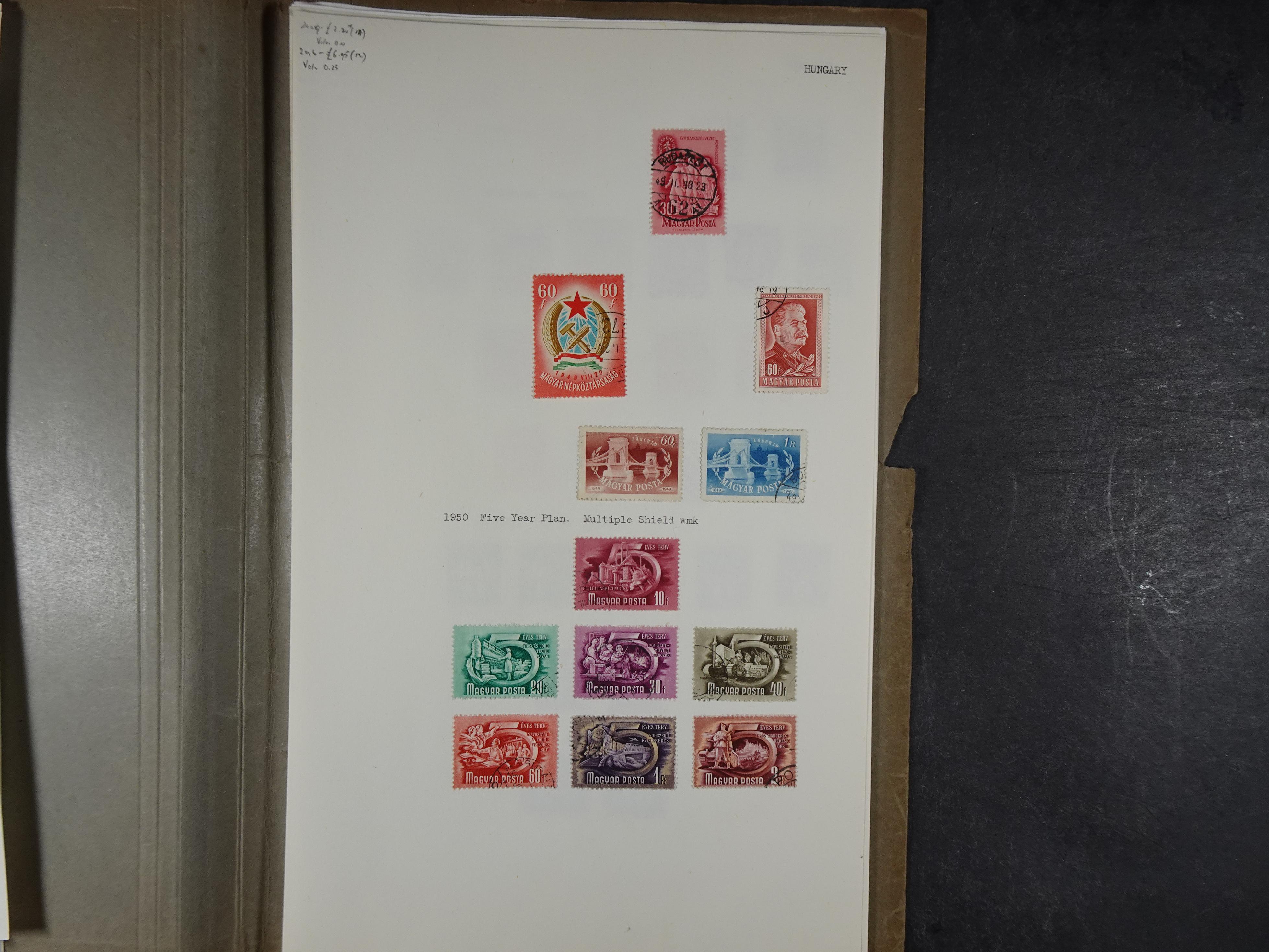 Aardige collectie met fraai gestempelde begin periode materiaal 1e plakker. 47