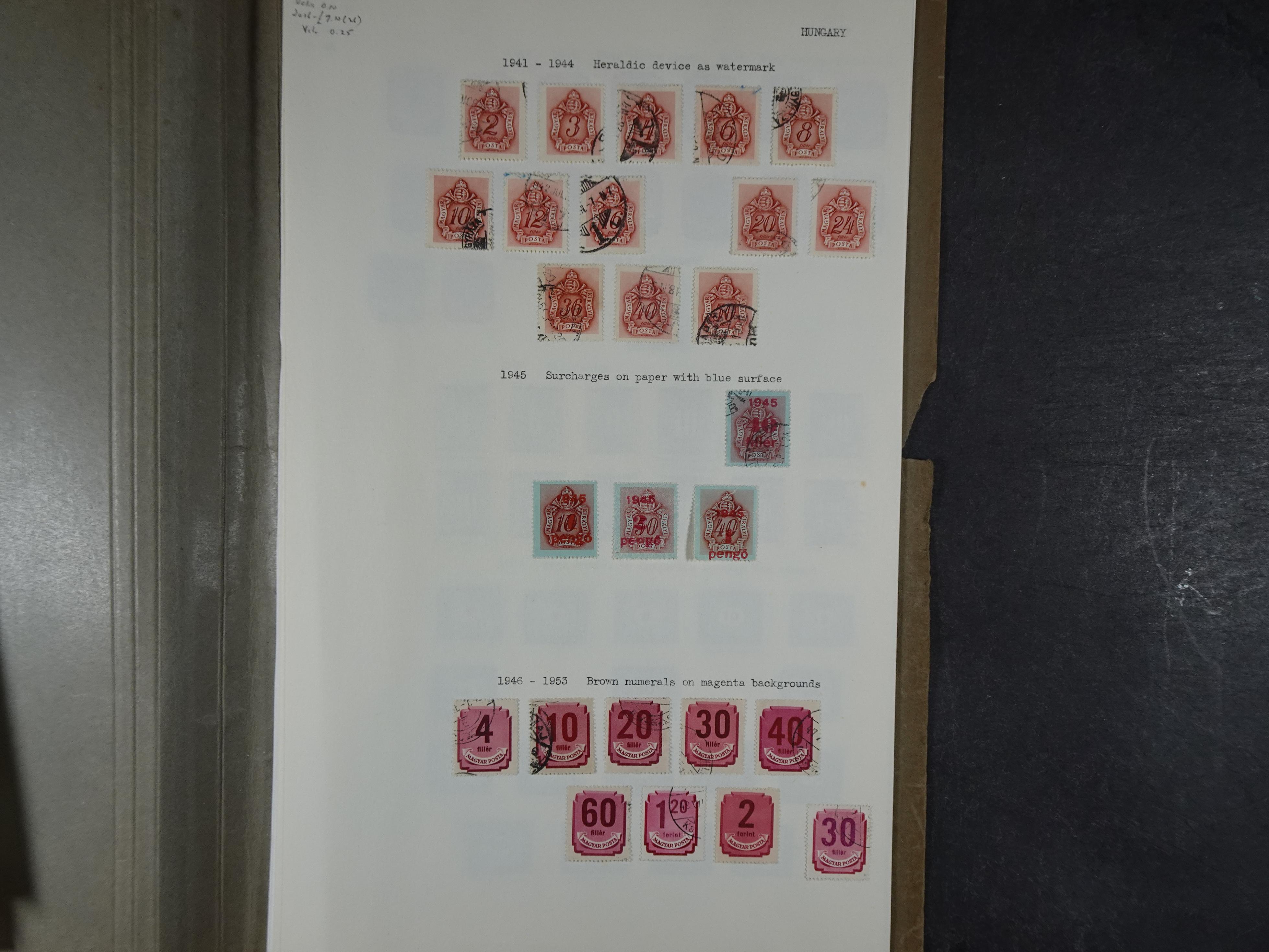 Aardige collectie met fraai gestempelde begin periode materiaal 1e plakker. 53