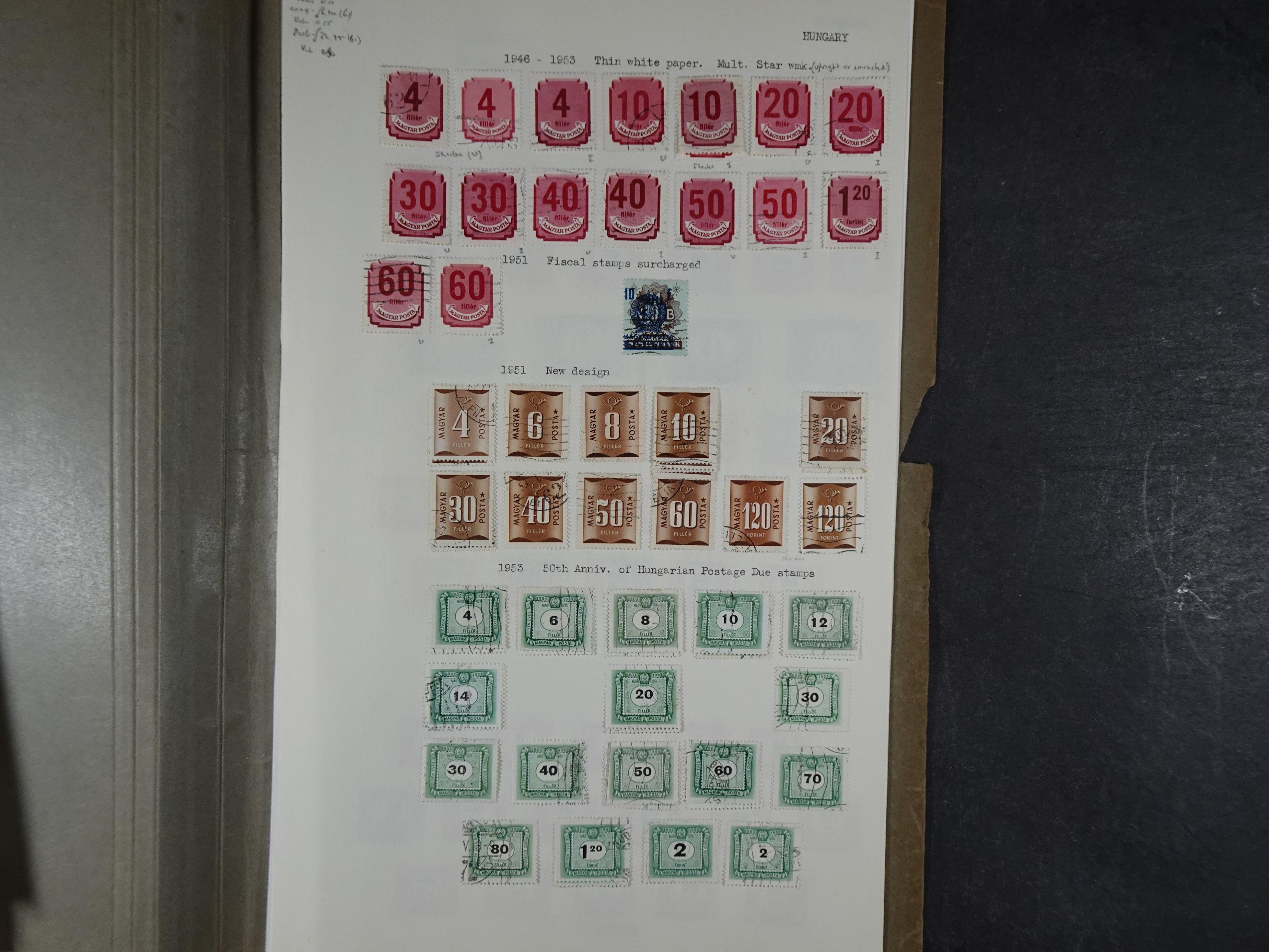 Aardige collectie met fraai gestempelde begin periode materiaal 1e plakker. 54