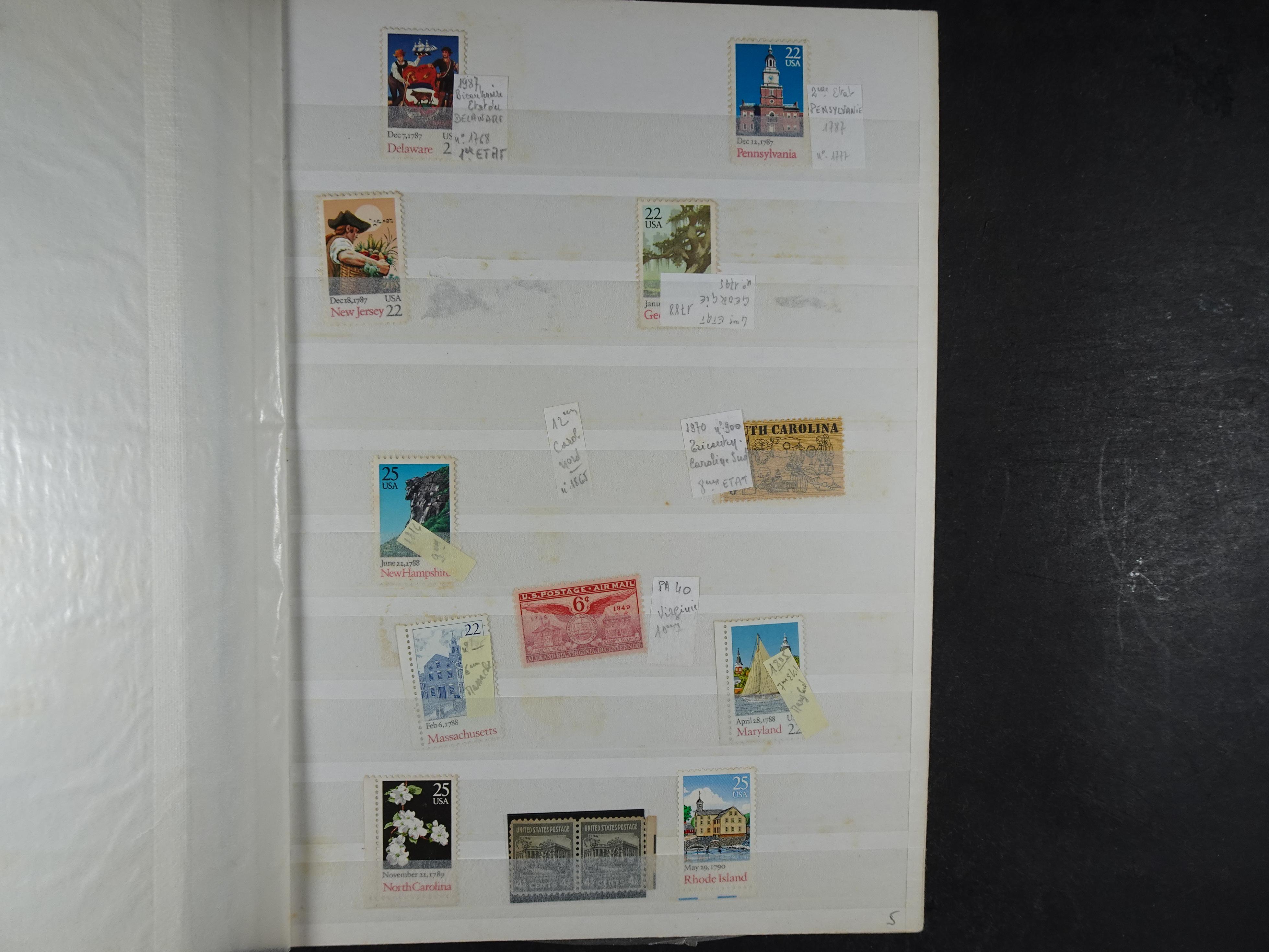 Fraai collectie, veel postfris materiaal onder andere presidenten serie. 2