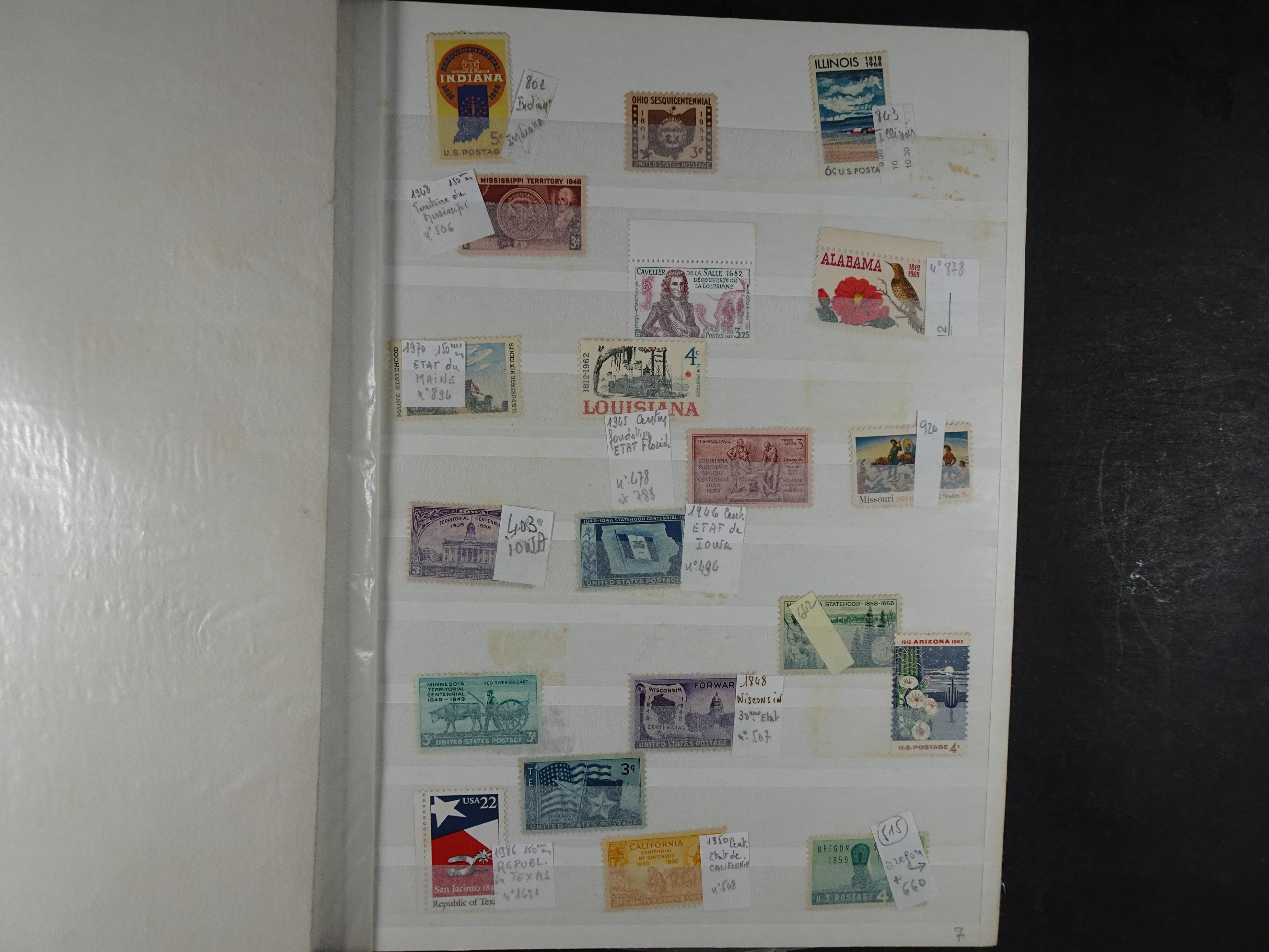 Fraai collectie, veel postfris materiaal onder andere presidenten serie. 4