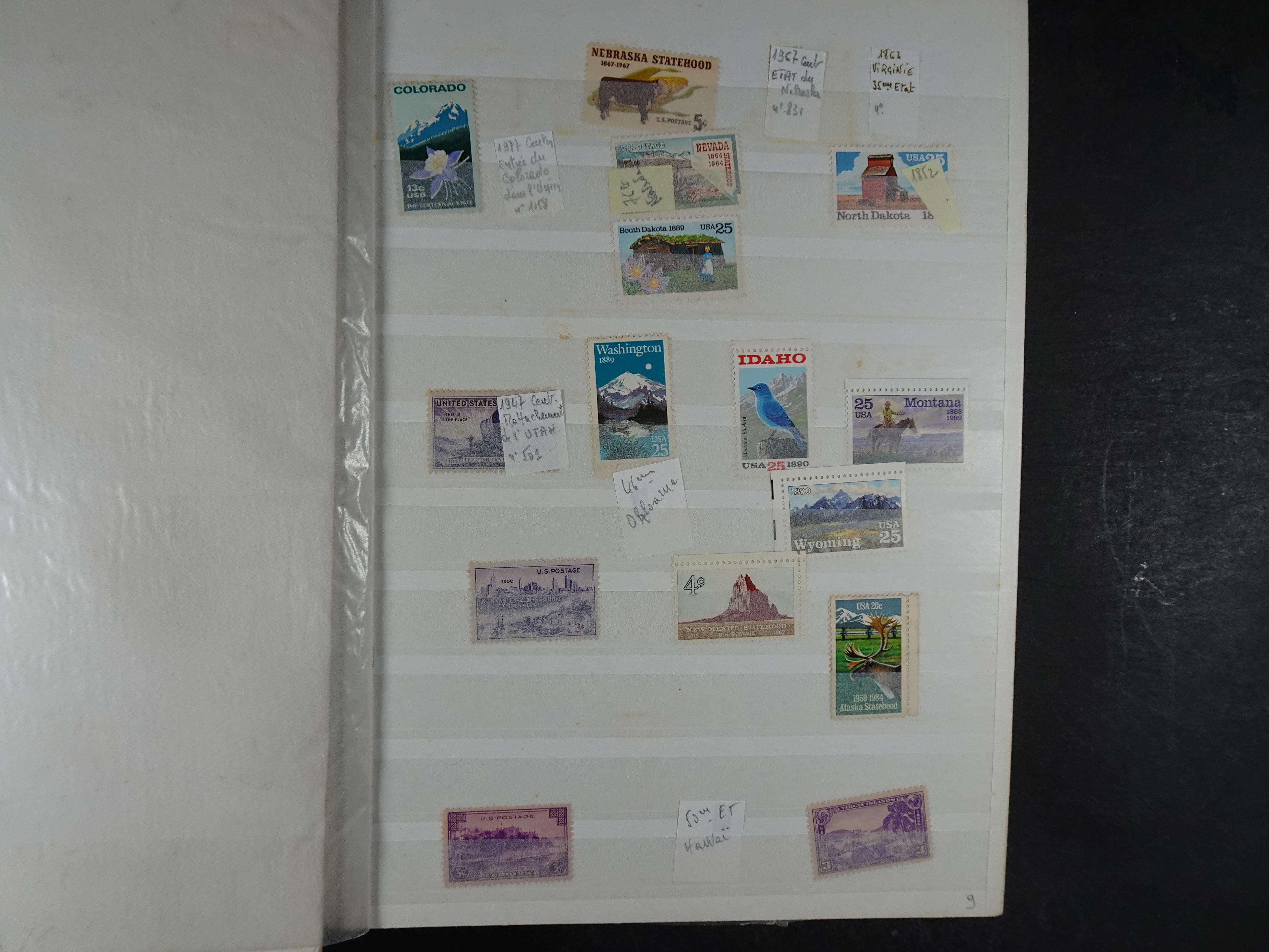 Fraai collectie, veel postfris materiaal onder andere presidenten serie. 6