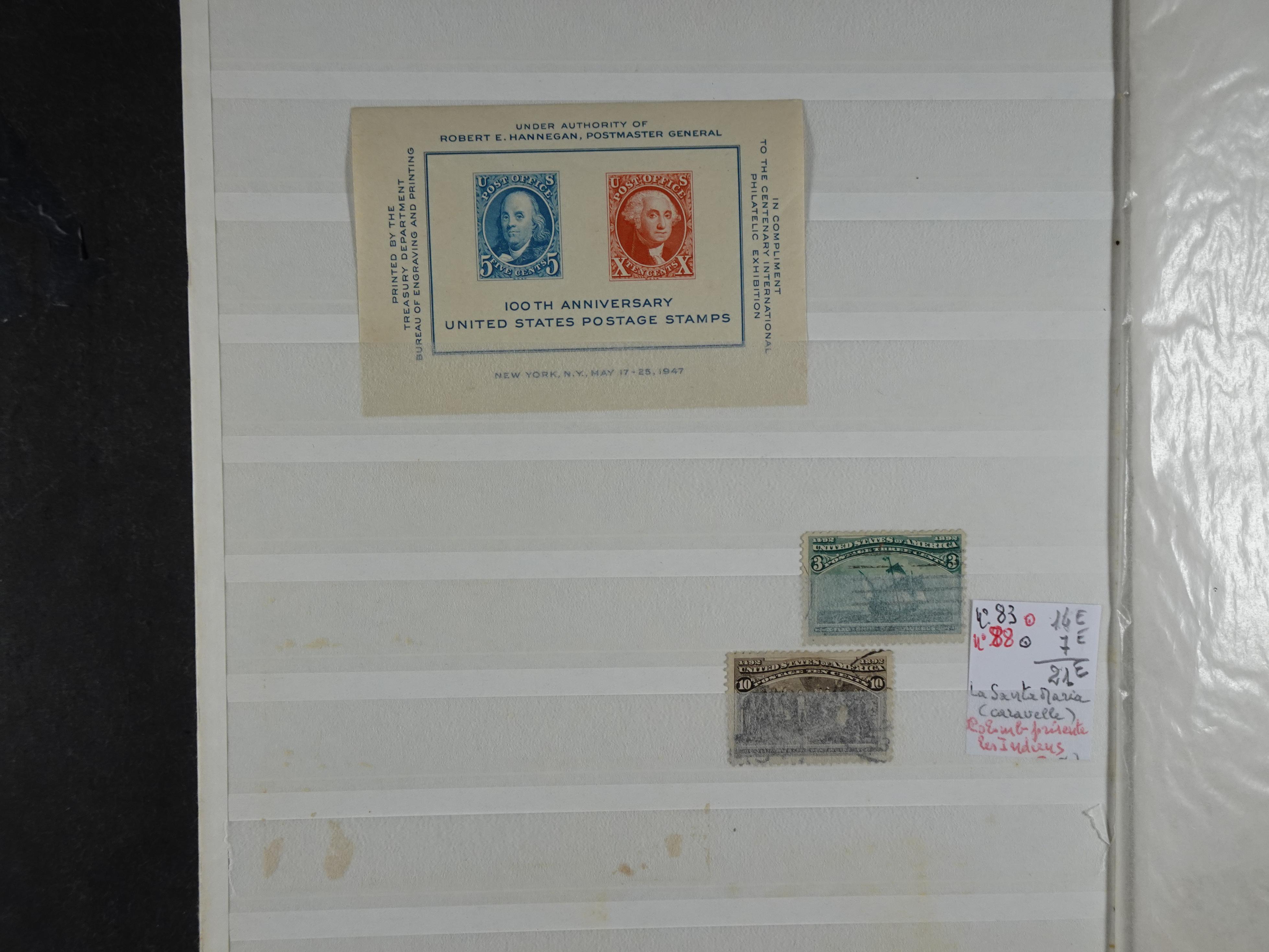 Fraai collectie, veel postfris materiaal onder andere presidenten serie. 7