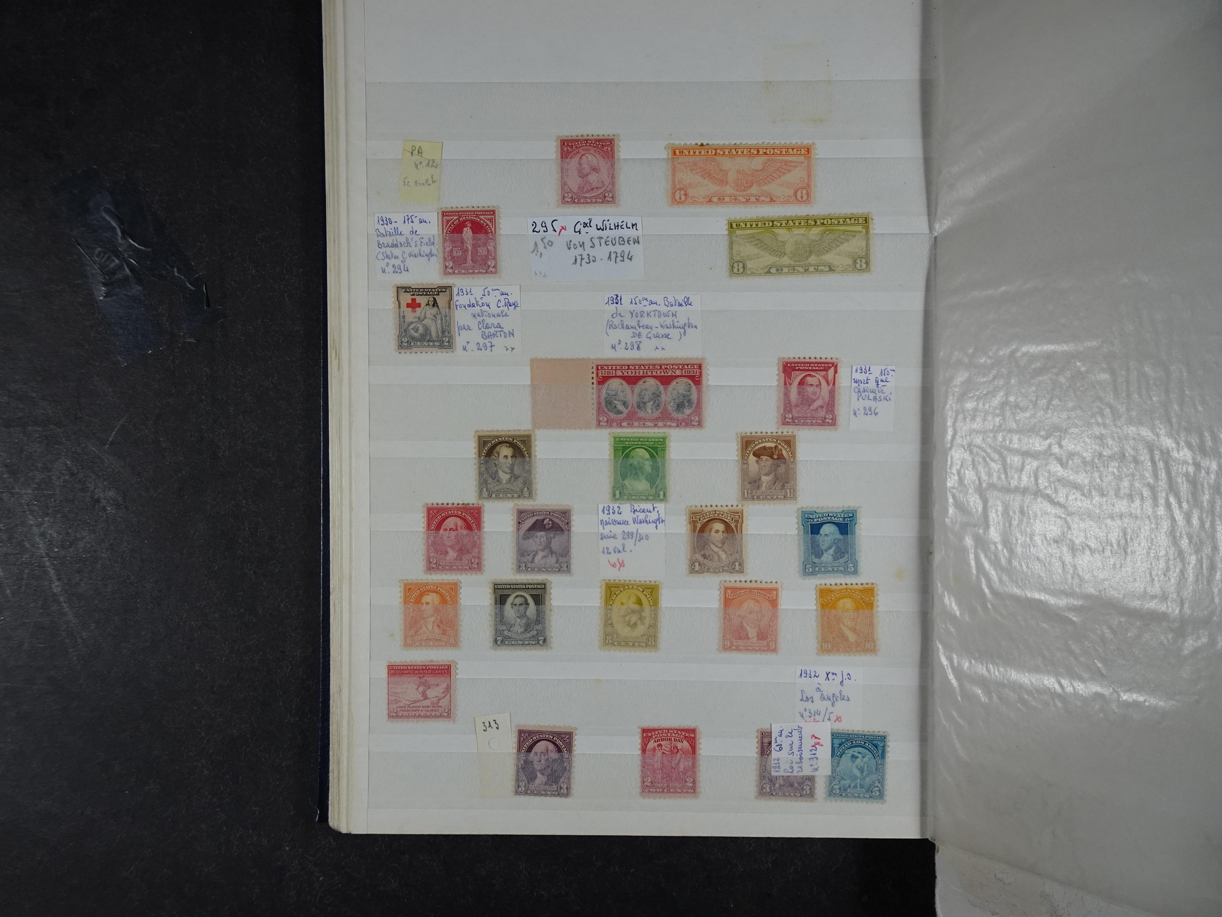 Fraai collectie, veel postfris materiaal onder andere presidenten serie. 14