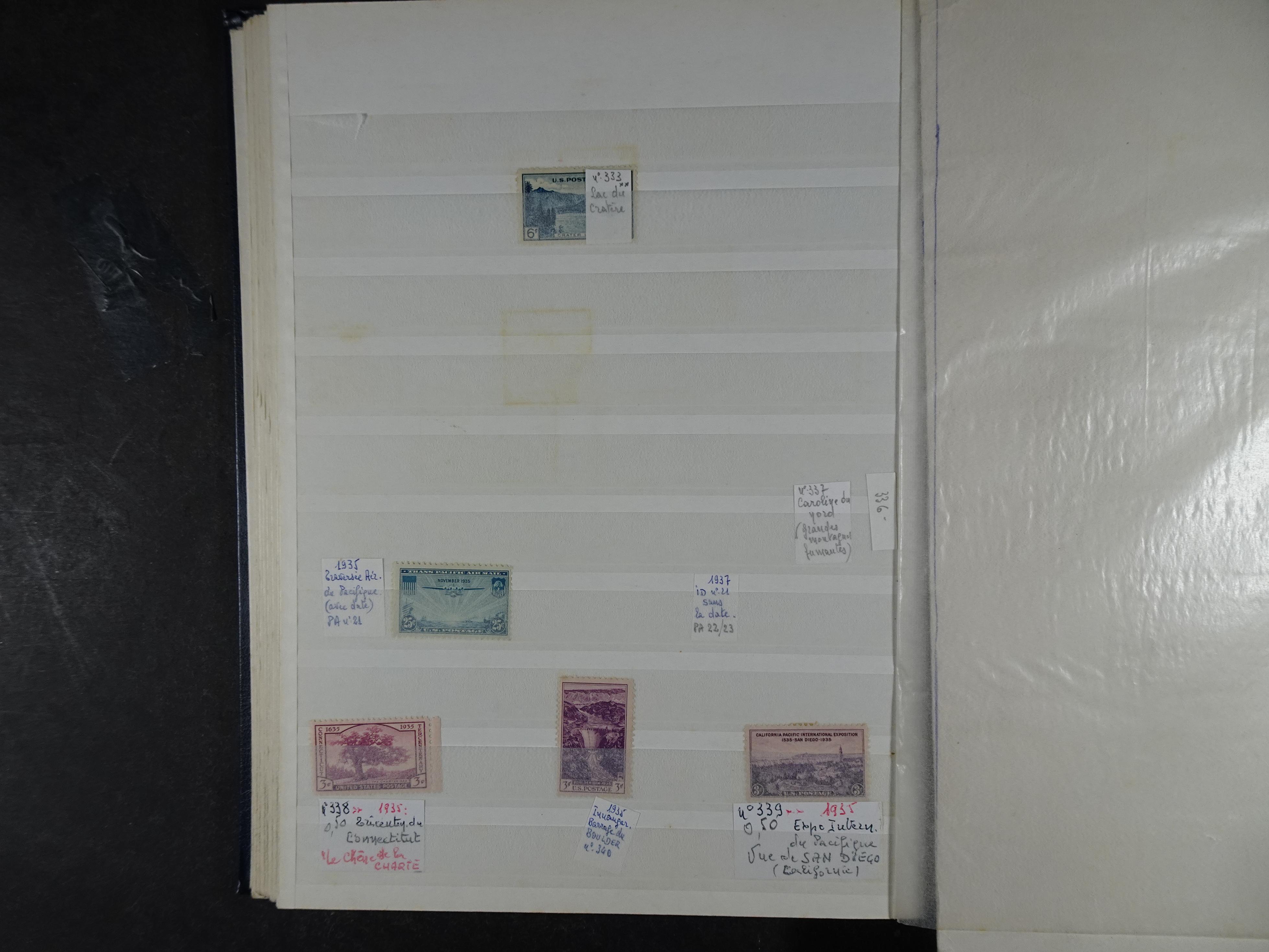 Fraai collectie, veel postfris materiaal onder andere presidenten serie. 16