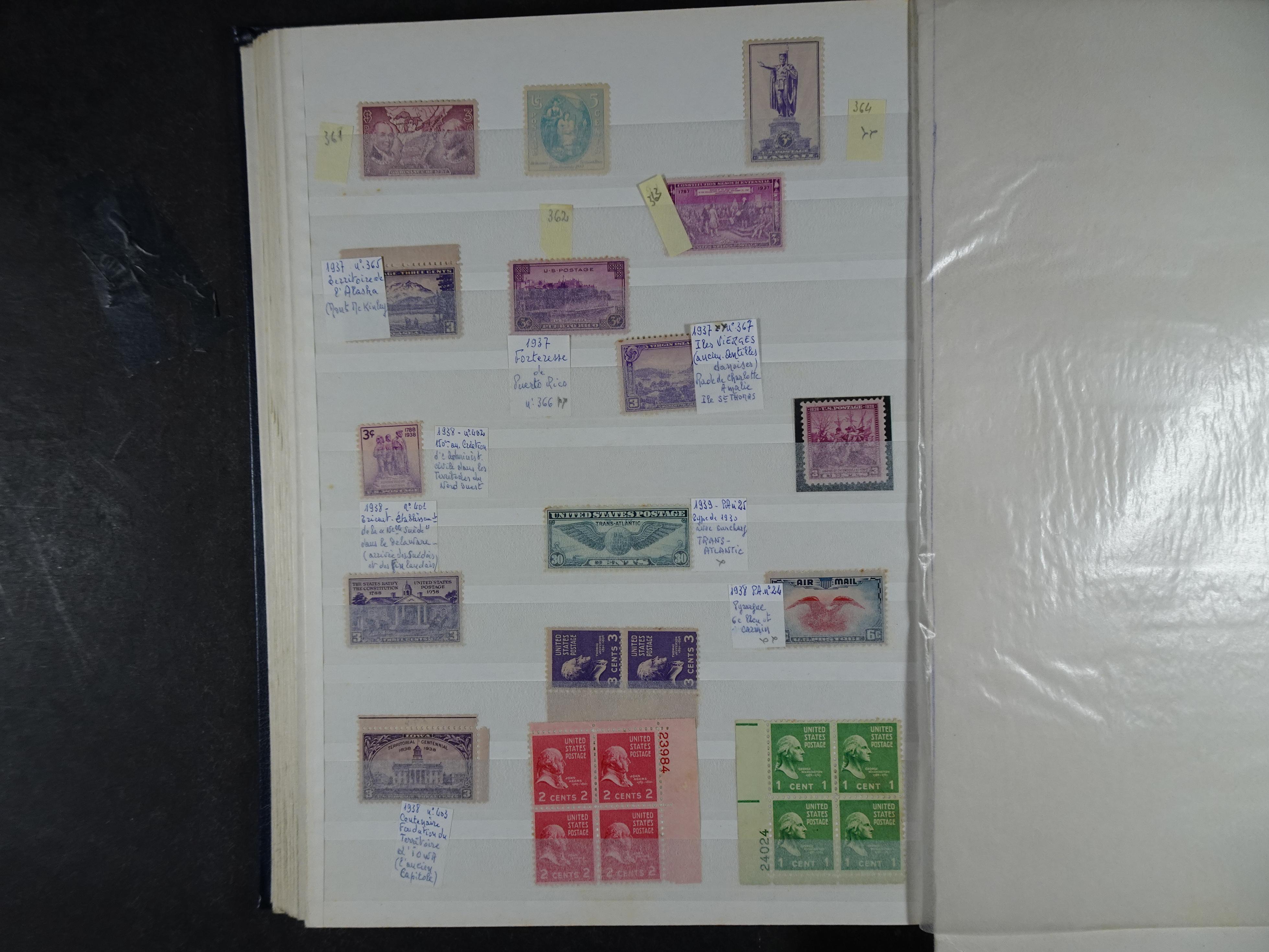 Fraai collectie, veel postfris materiaal onder andere presidenten serie. 18