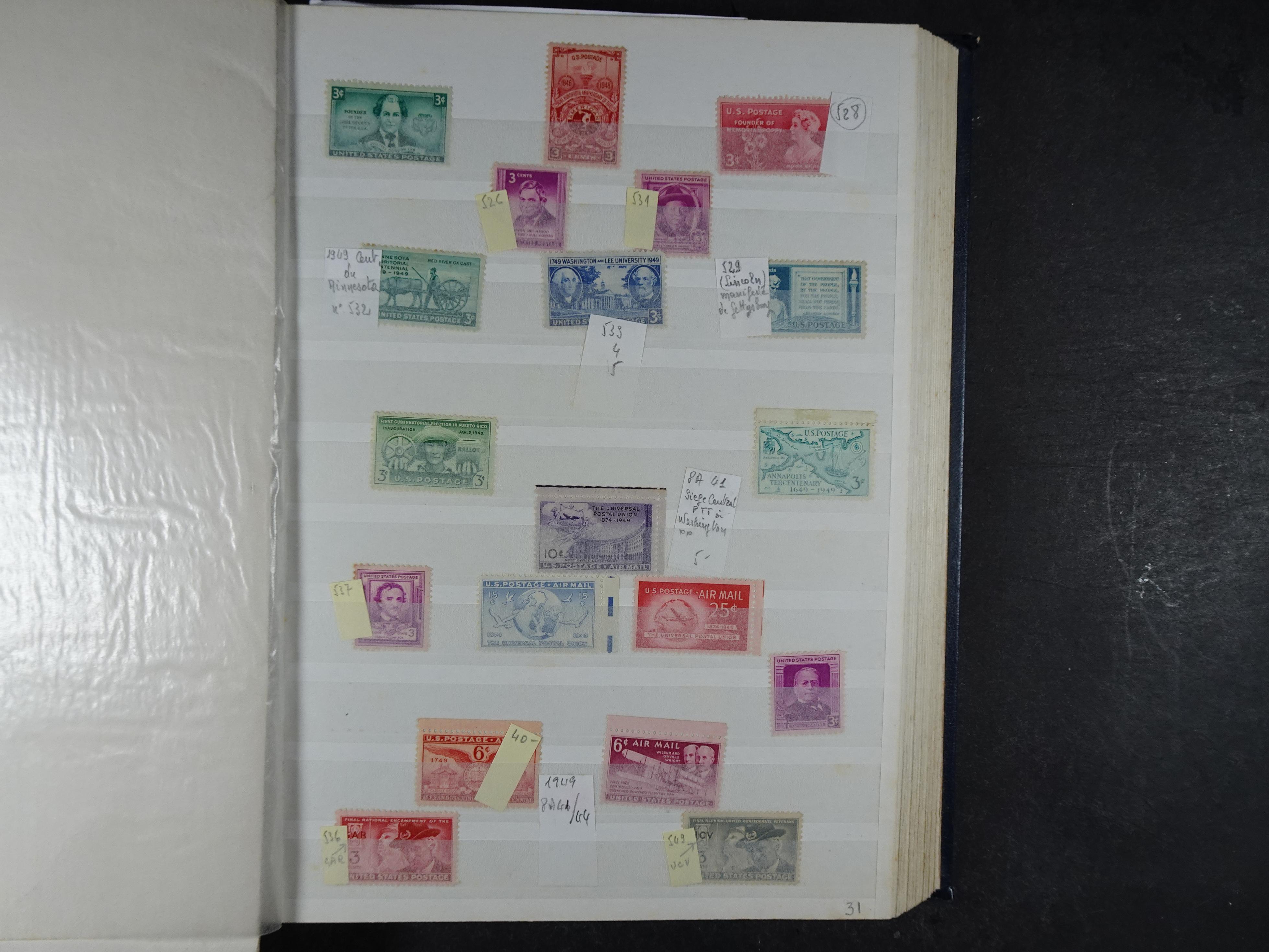 Fraai collectie, veel postfris materiaal onder andere presidenten serie. 27