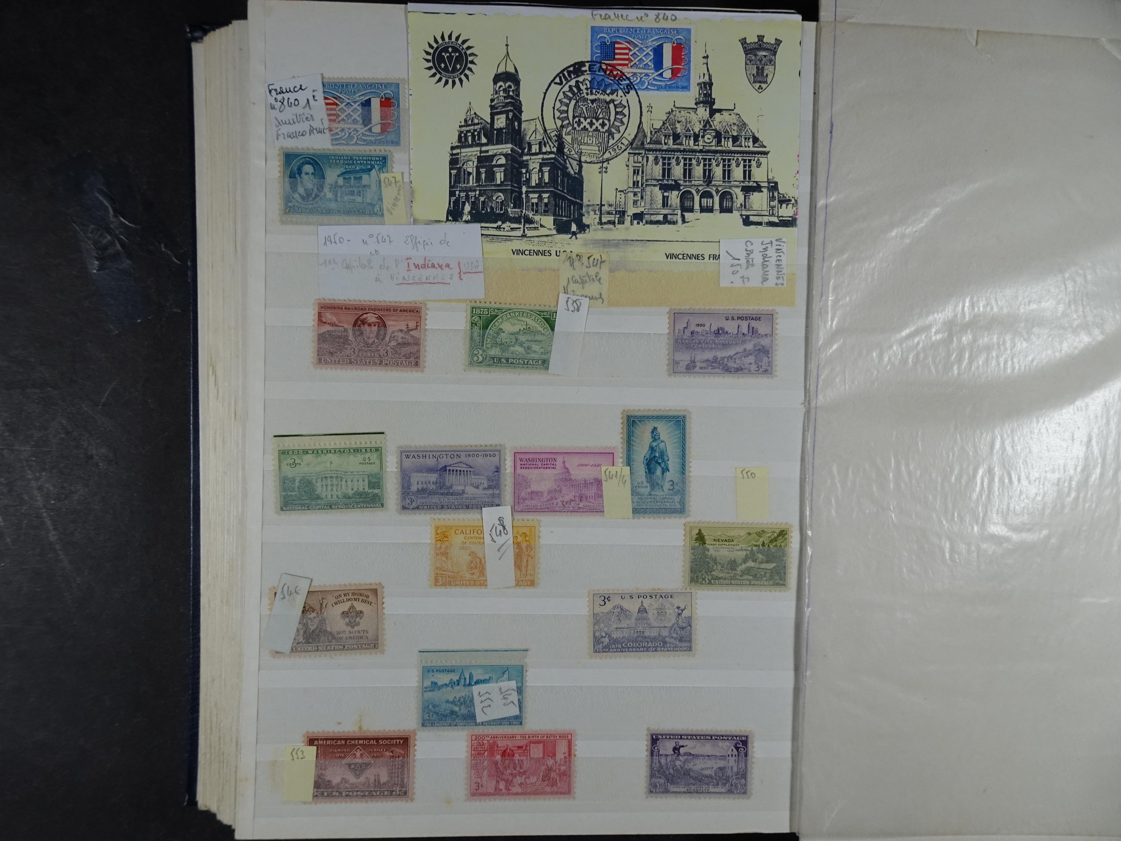 Fraai collectie, veel postfris materiaal onder andere presidenten serie. 28