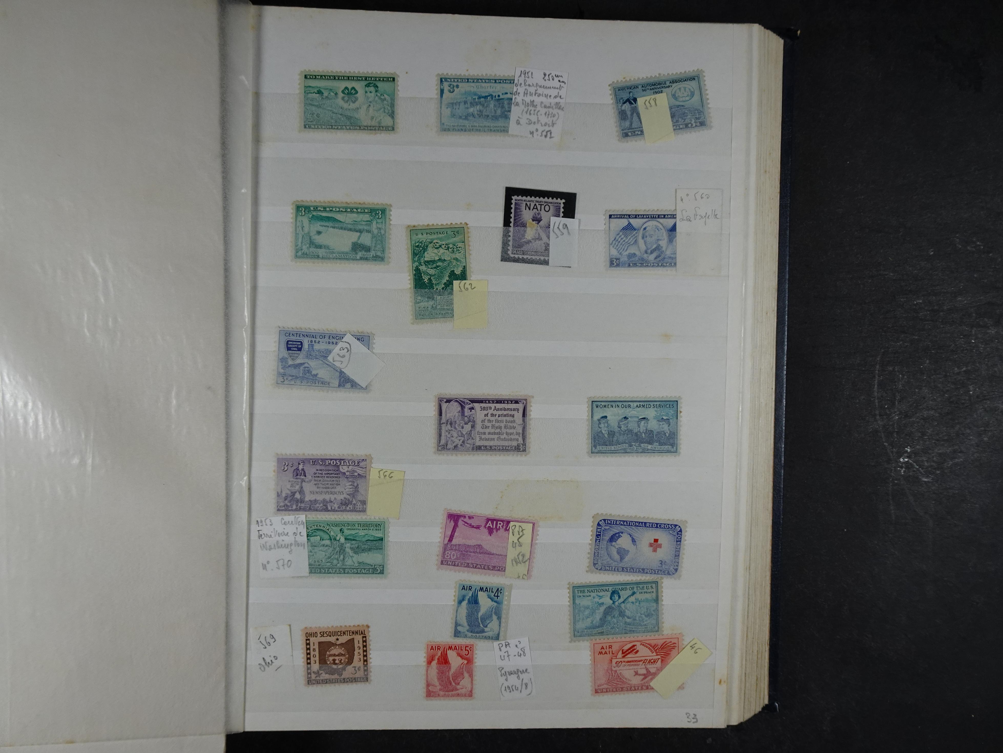 Fraai collectie, veel postfris materiaal onder andere presidenten serie. 29