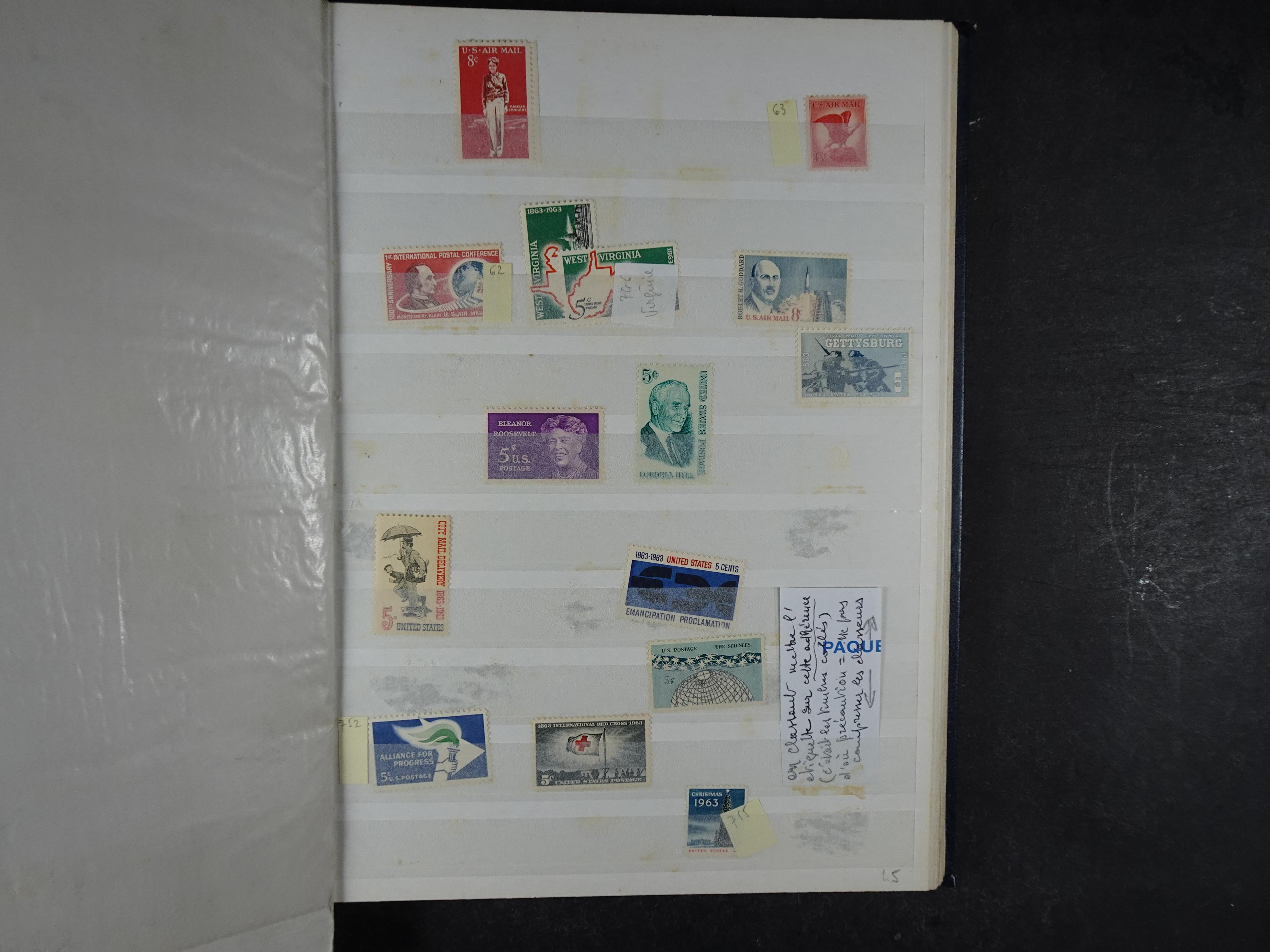 Fraai collectie, veel postfris materiaal onder andere presidenten serie. 41