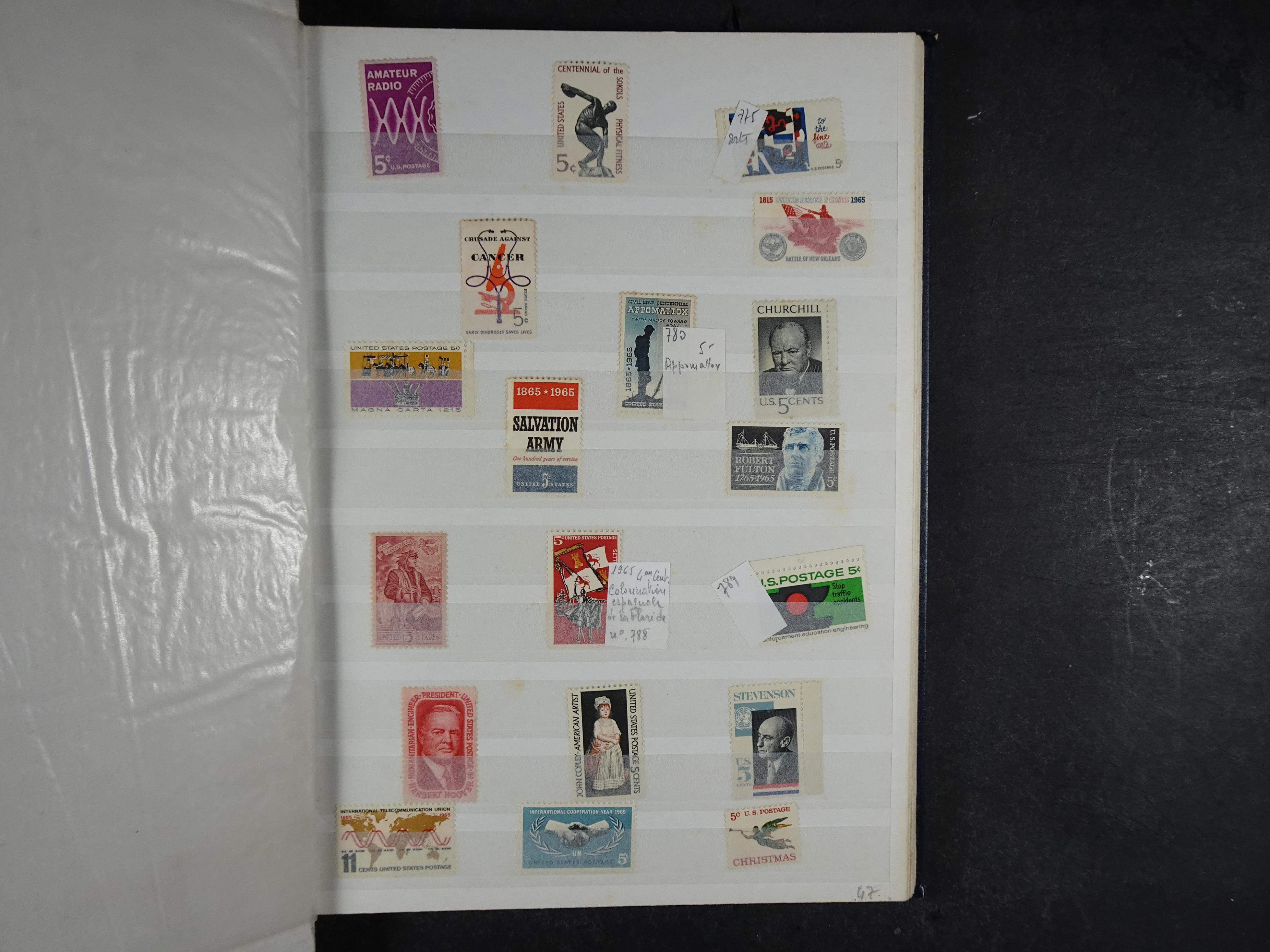 Fraai collectie, veel postfris materiaal onder andere presidenten serie. 43