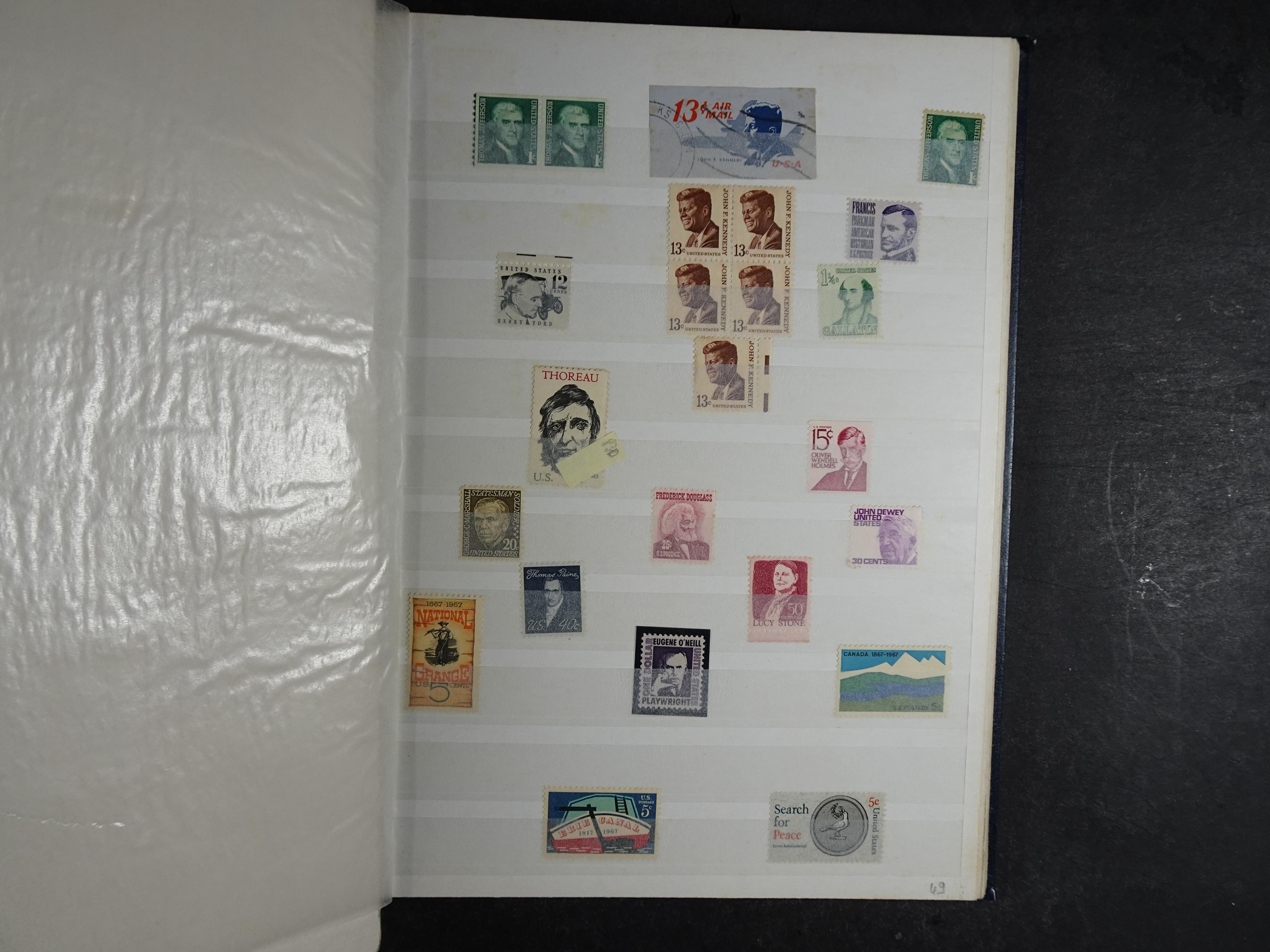 Fraai collectie, veel postfris materiaal onder andere presidenten serie. 45