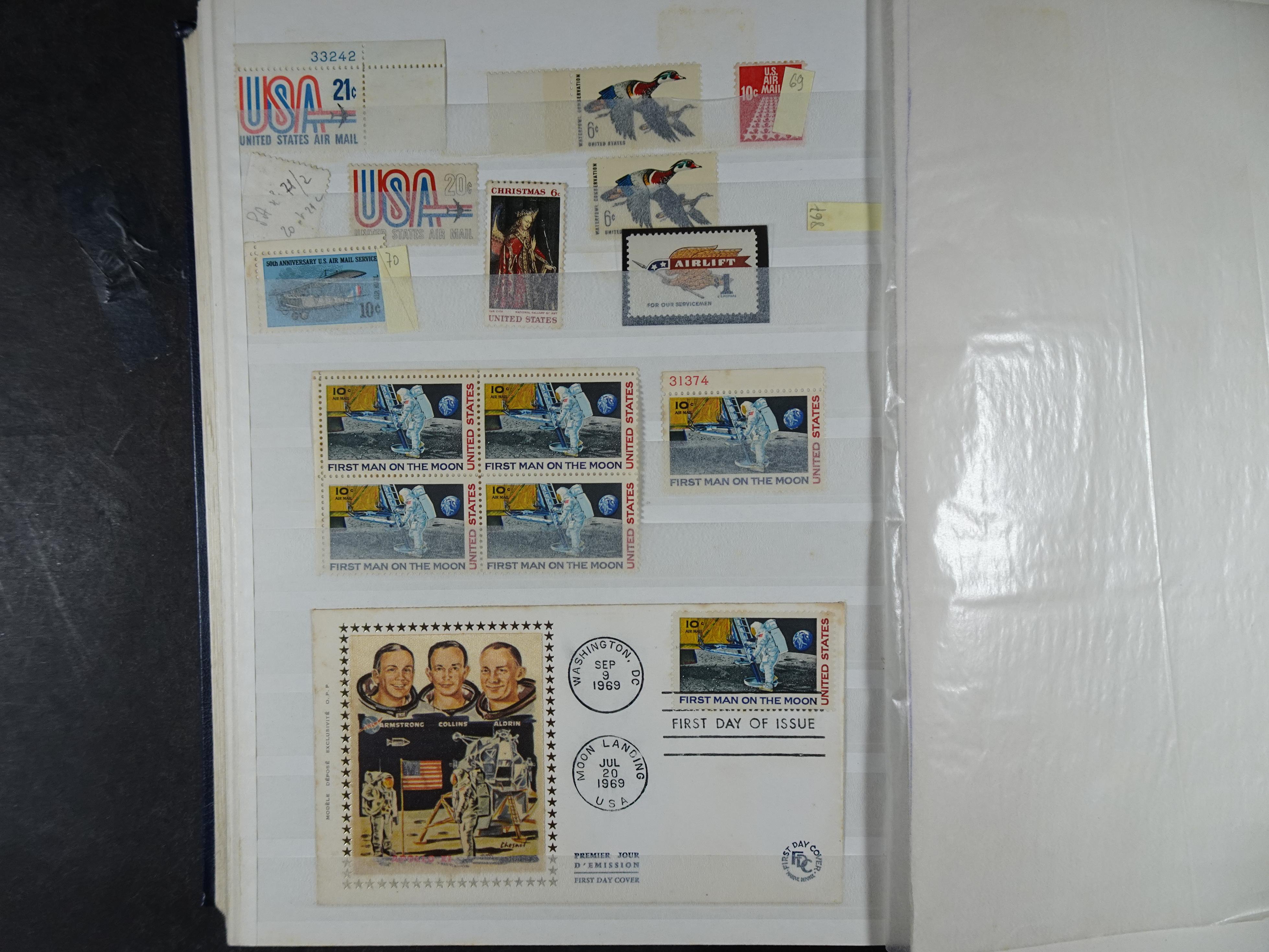 Fraai collectie, veel postfris materiaal onder andere presidenten serie. 48