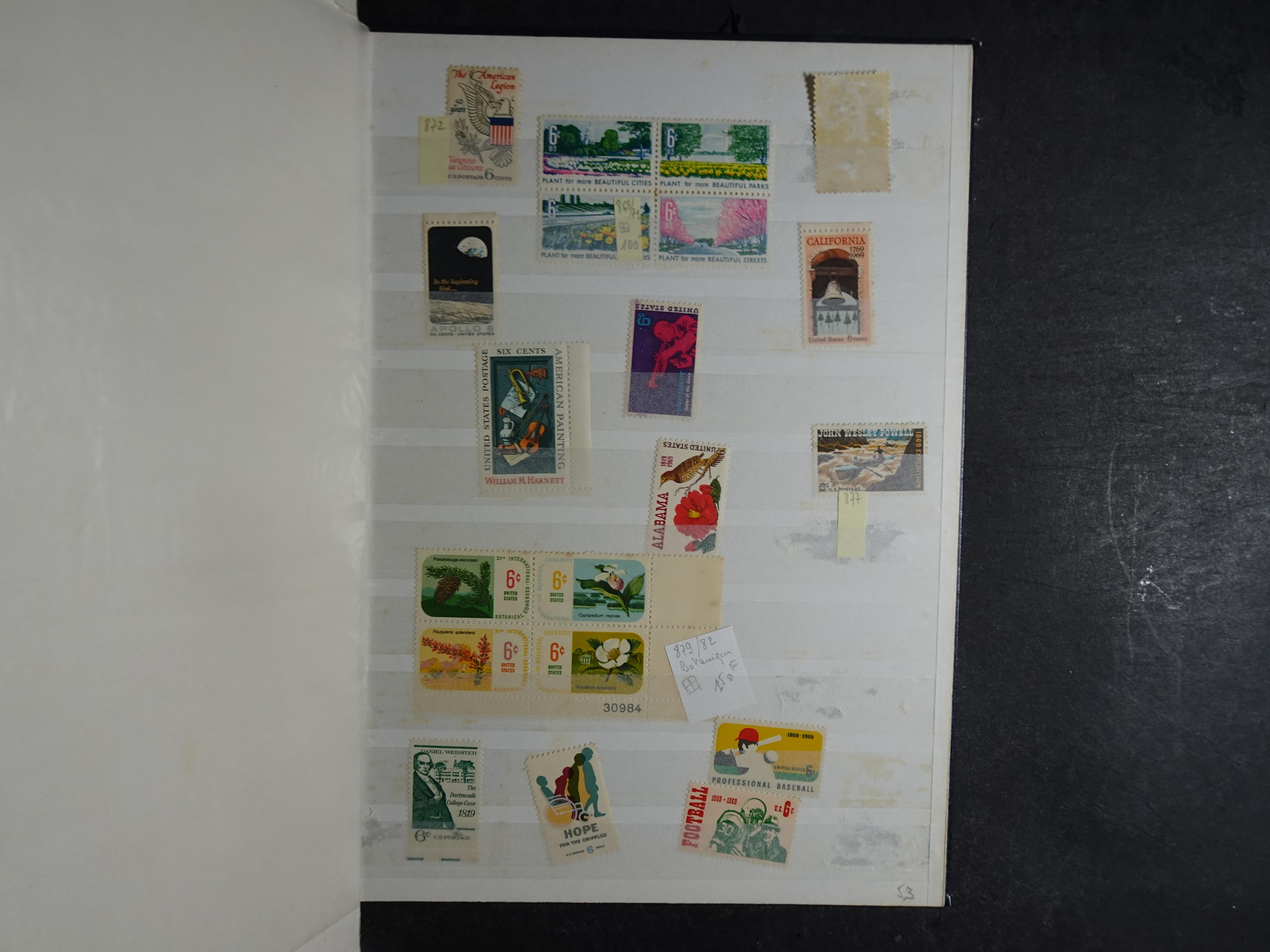 Fraai collectie, veel postfris materiaal onder andere presidenten serie. 50