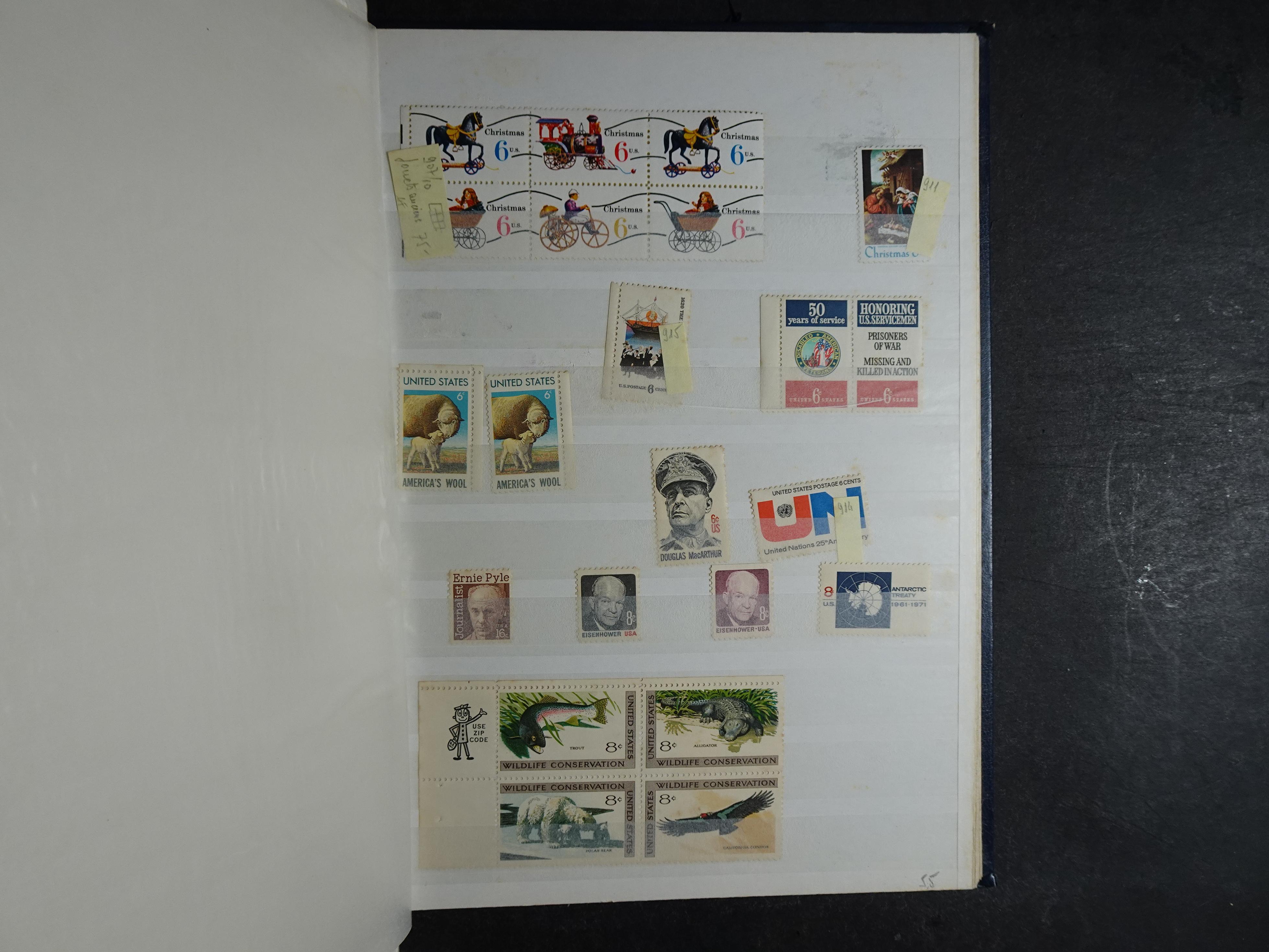 Fraai collectie, veel postfris materiaal onder andere presidenten serie. 52