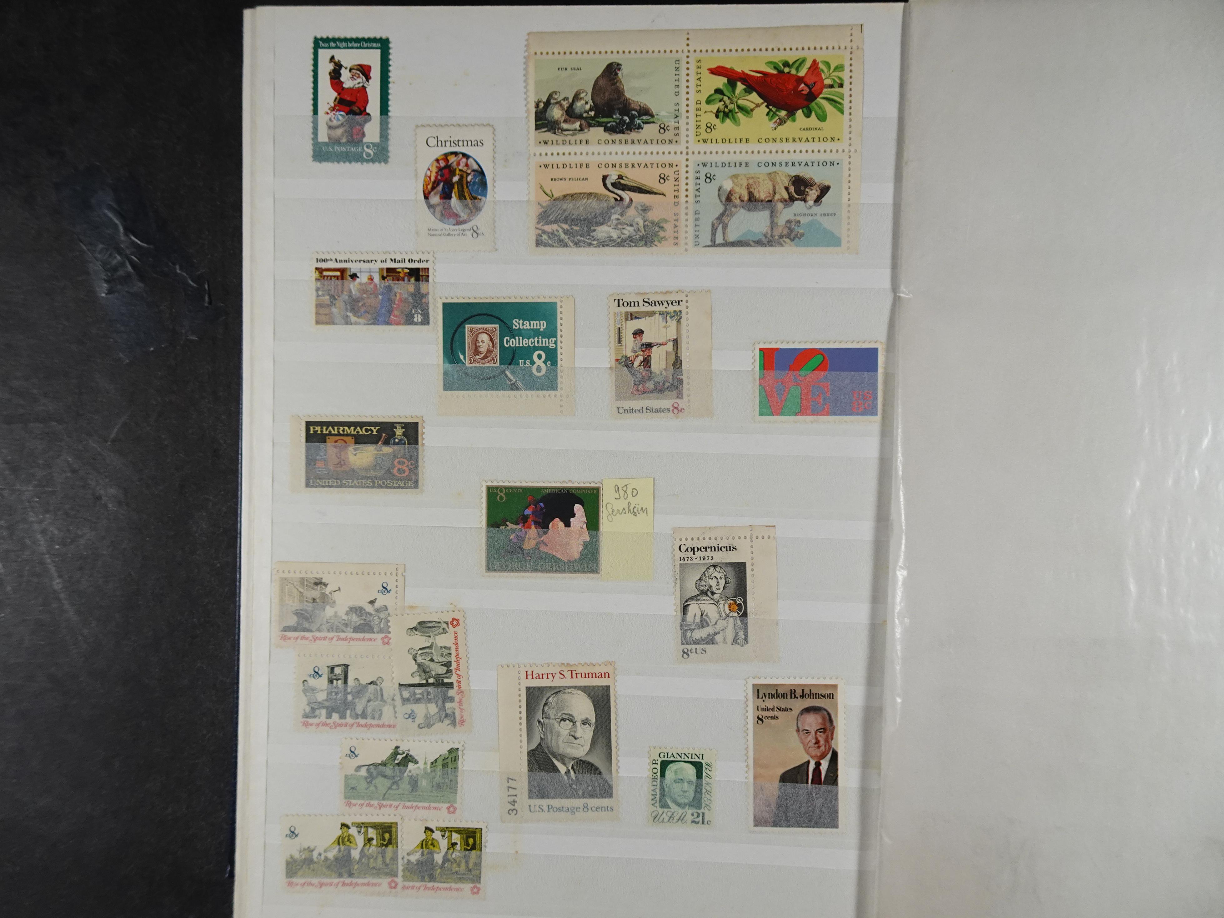 Fraai collectie, veel postfris materiaal onder andere presidenten serie. 55