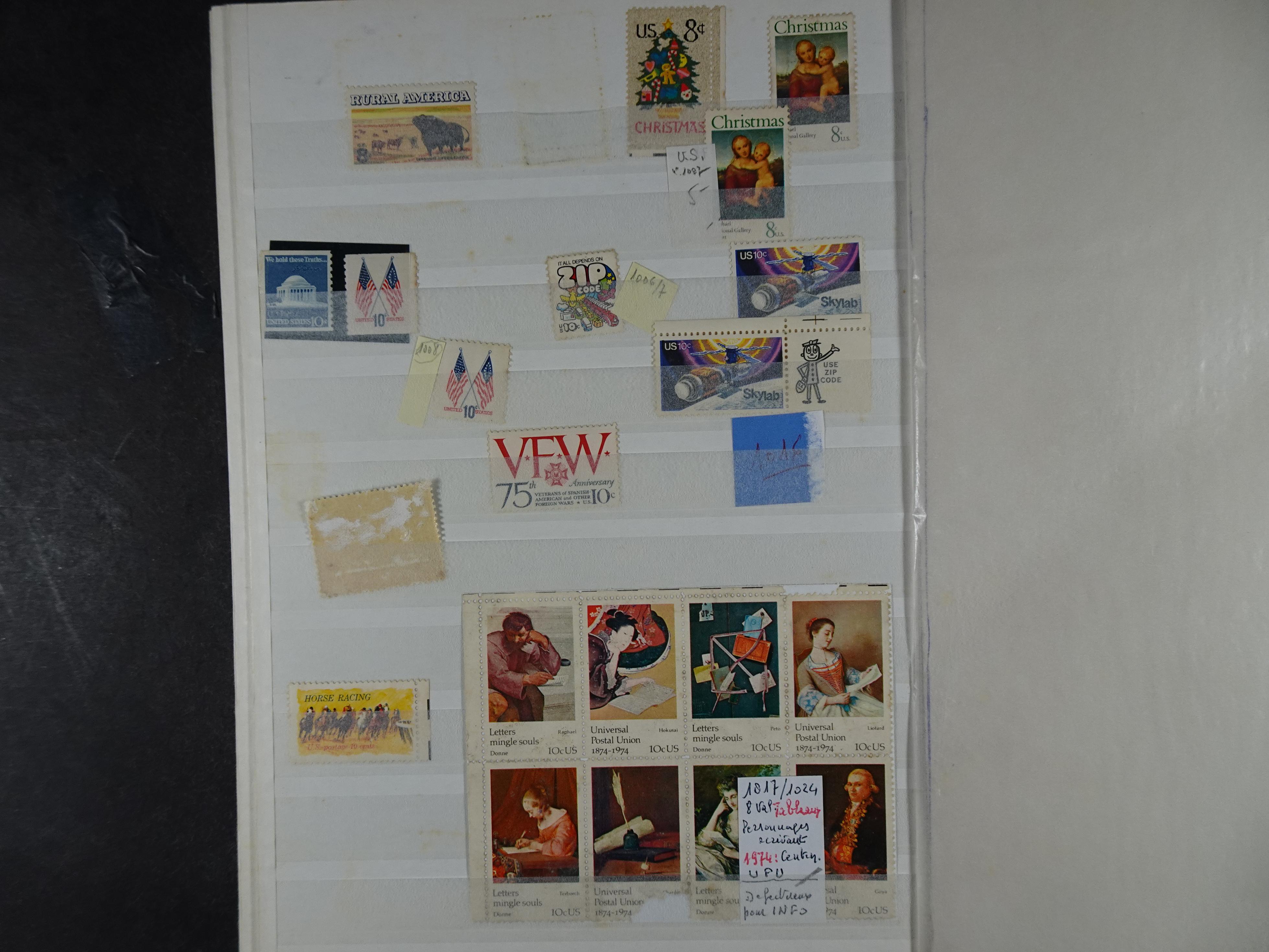 Fraai collectie, veel postfris materiaal onder andere presidenten serie. 57