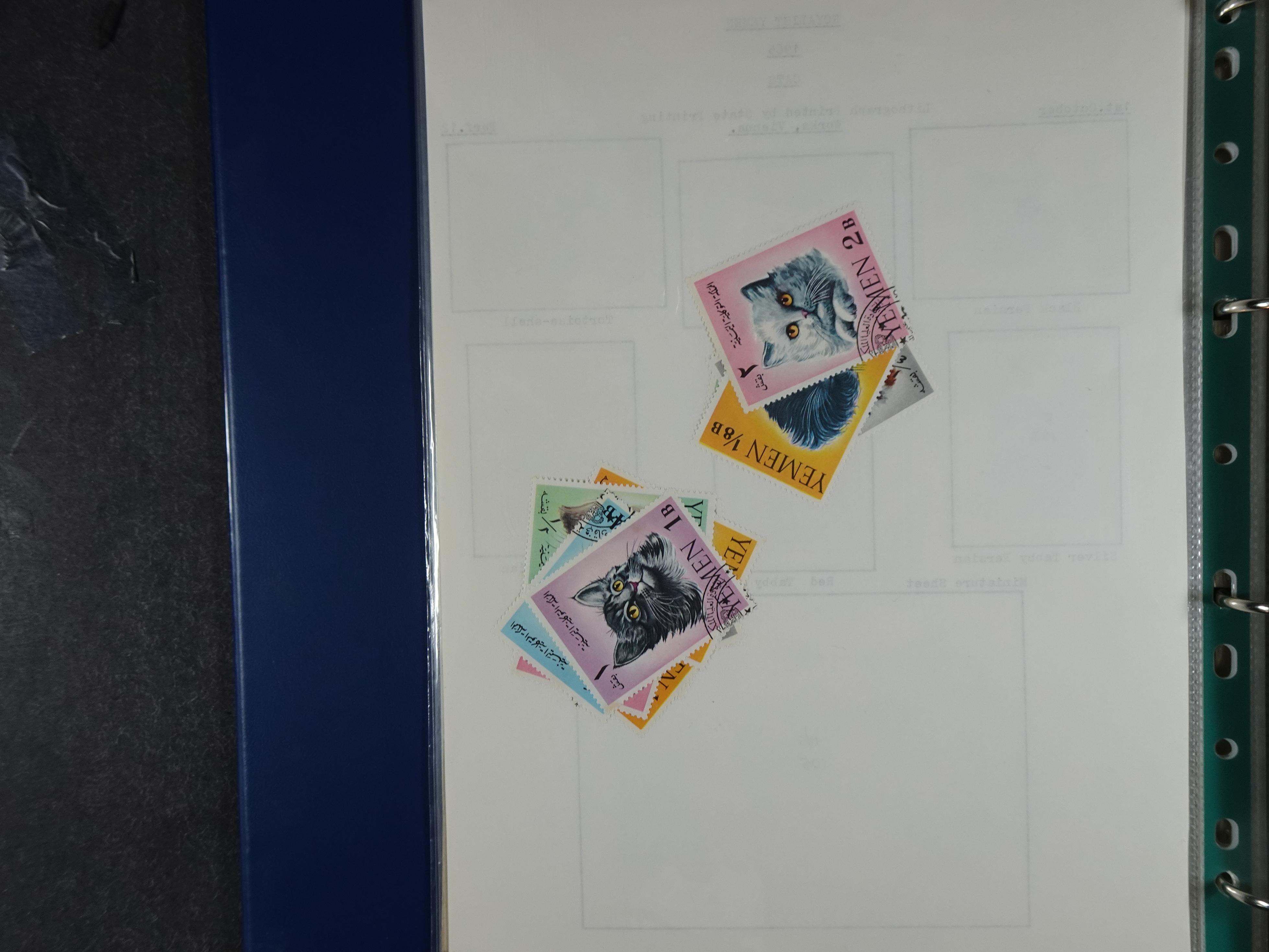 Mooie opgezette collectie veel deel gestempeld met betere blokken. 
Jaren 60 postfris. 13