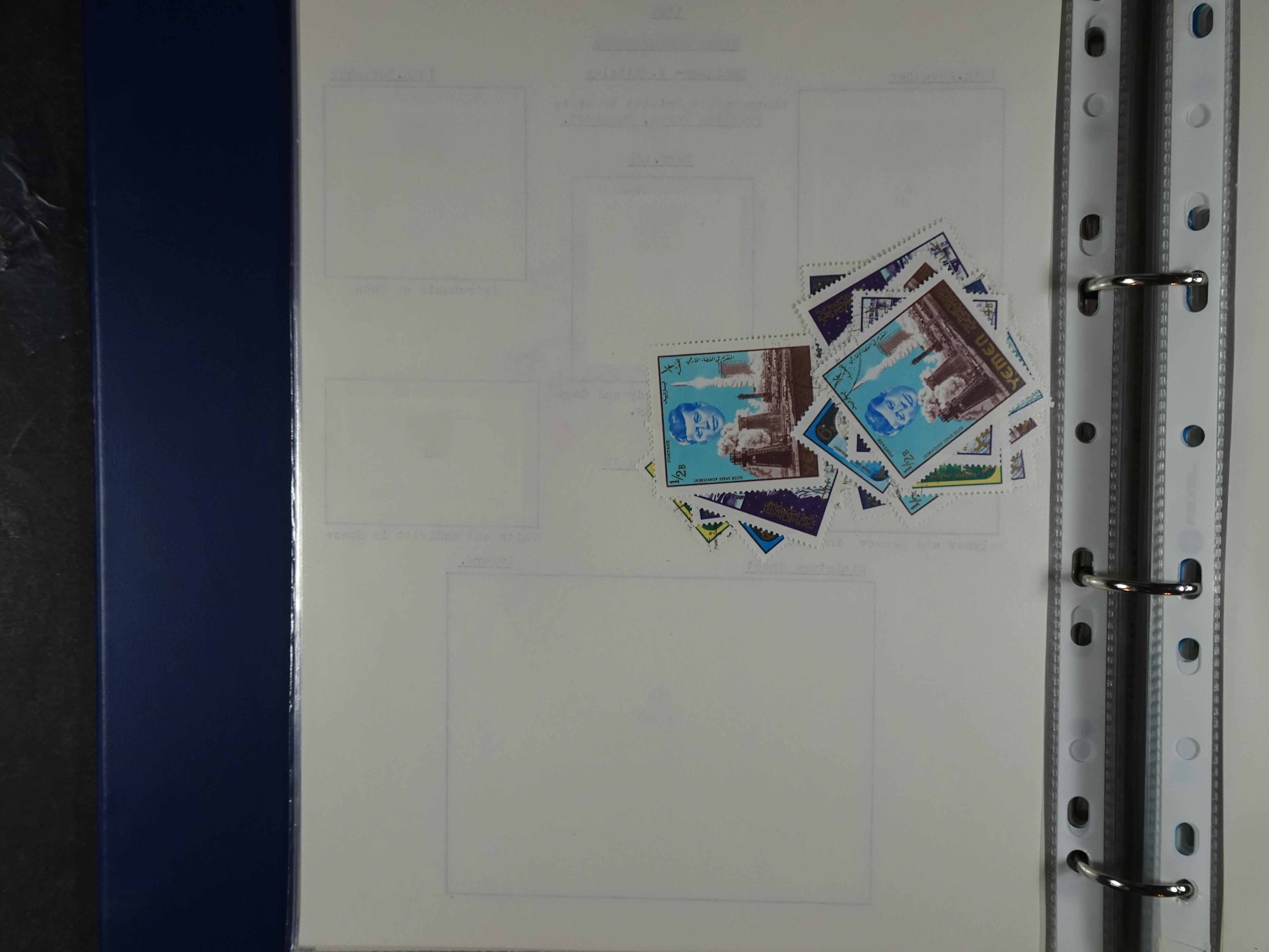 Mooie opgezette collectie veel deel gestempeld met betere blokken. 
Jaren 60 postfris. 16