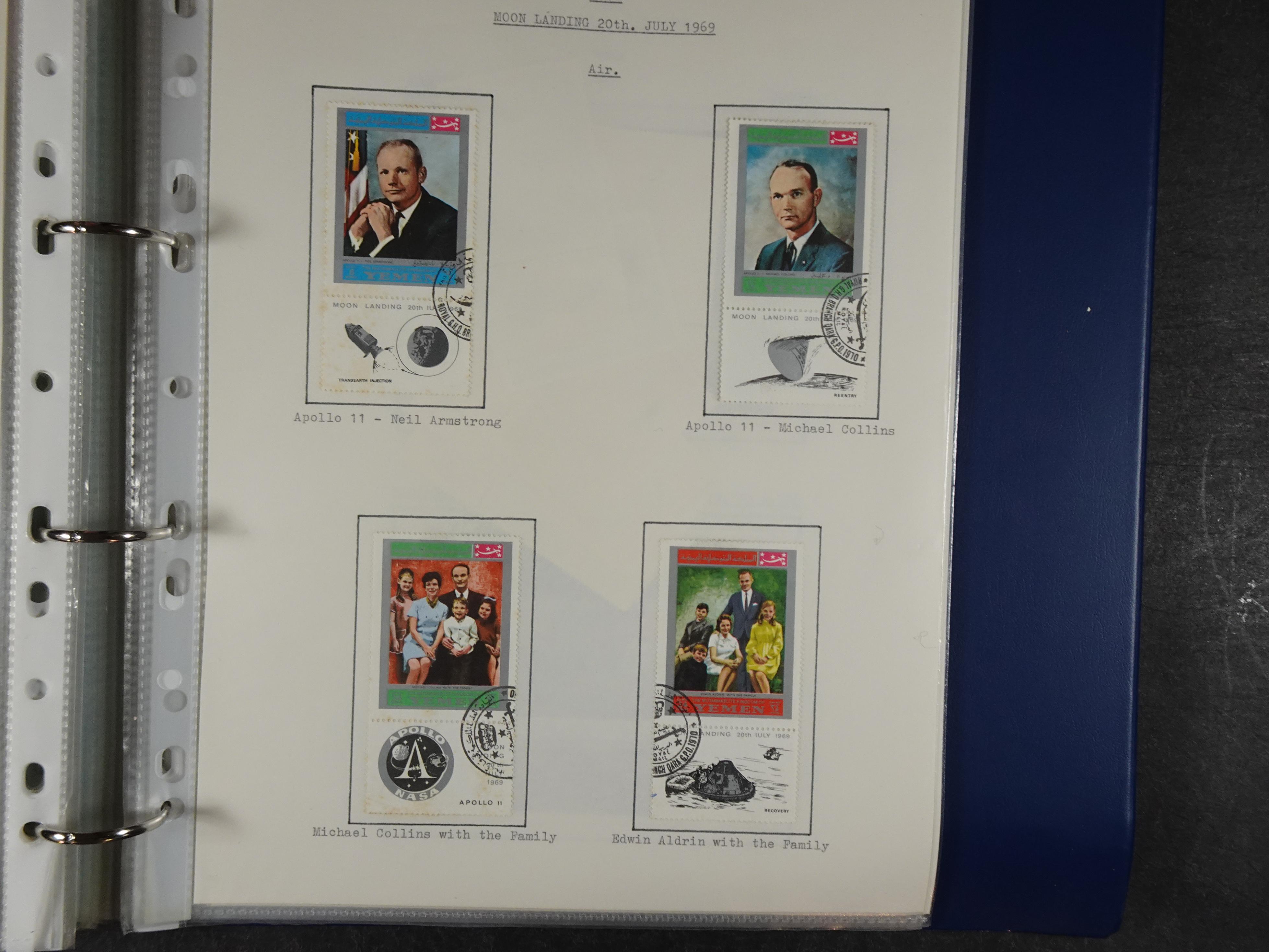 Mooie opgezette collectie veel deel gestempeld met betere blokken. 
Jaren 60 postfris. 99