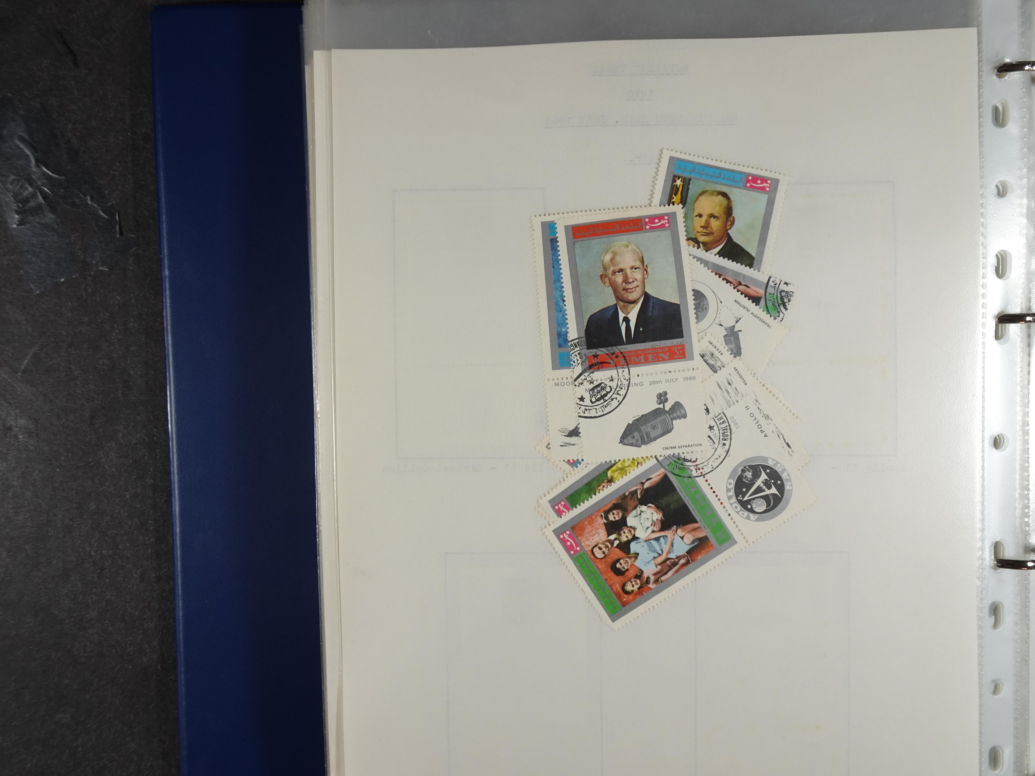 Mooie opgezette collectie veel deel gestempeld met betere blokken. 
Jaren 60 postfris. 100