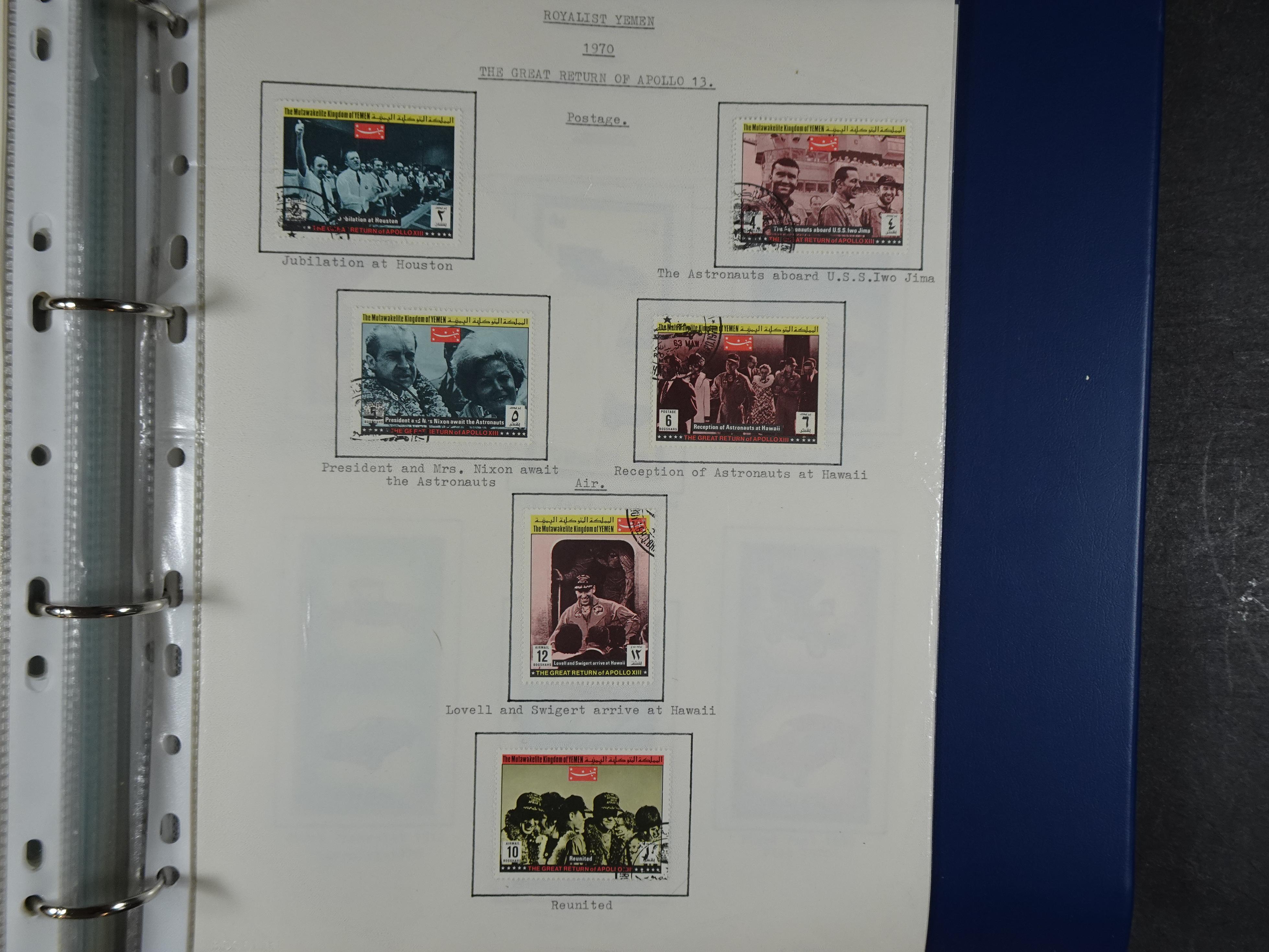 Mooie opgezette collectie veel deel gestempeld met betere blokken. 
Jaren 60 postfris. 111