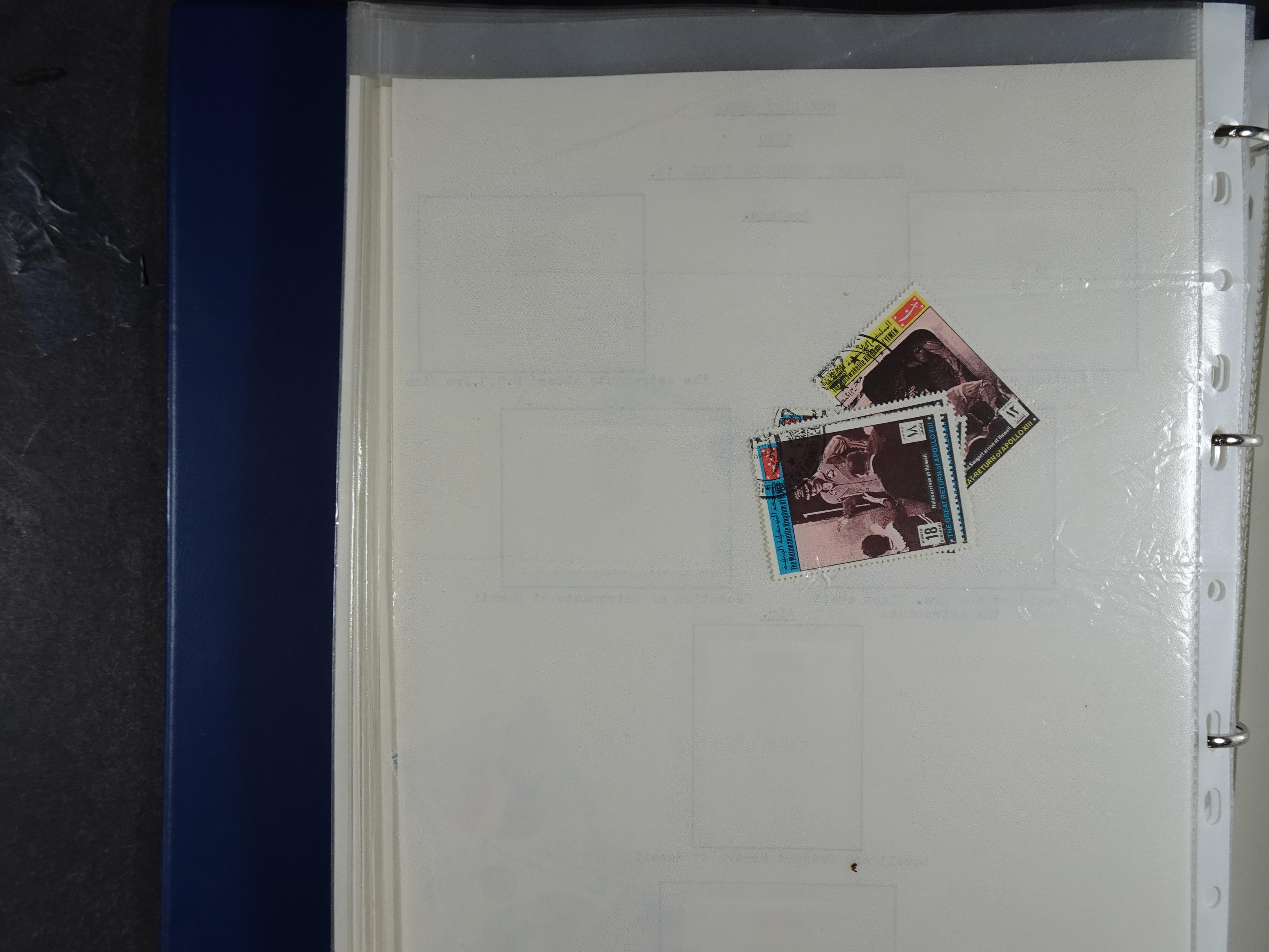 Mooie opgezette collectie veel deel gestempeld met betere blokken. 
Jaren 60 postfris. 112